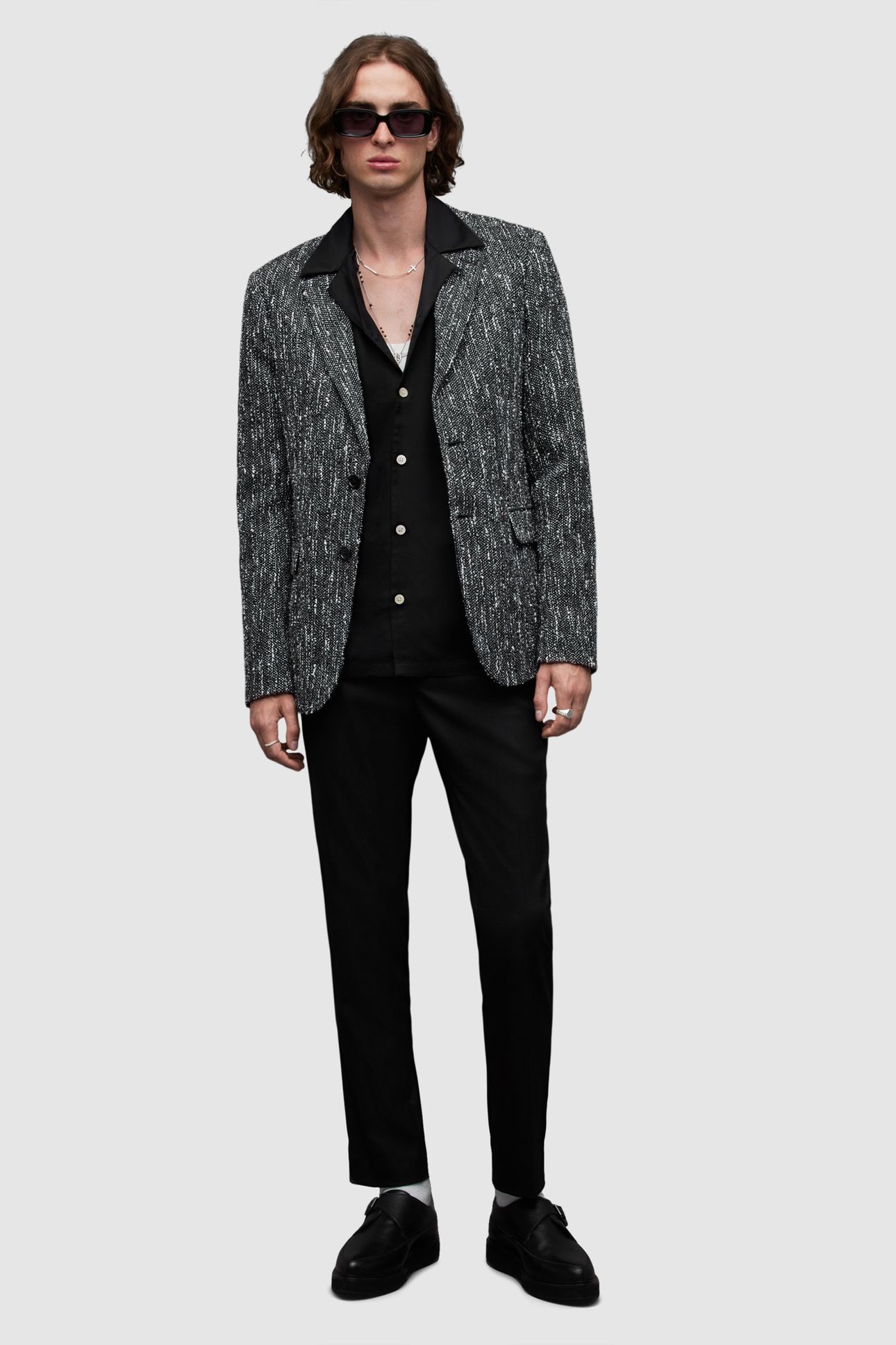 ARGYLL BLAZER BLACK/WHITE 3