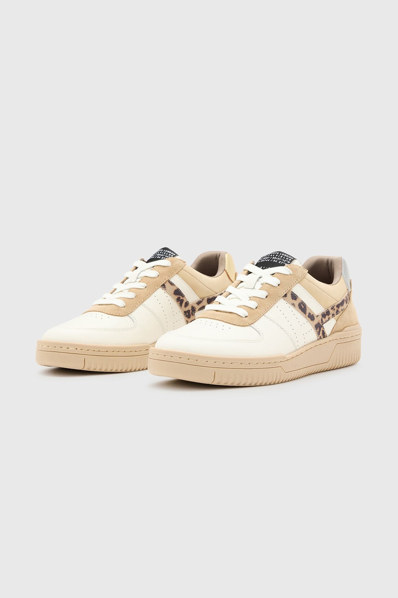 VIX MULTI SNEAKER SAND BROWN/WHITE 2