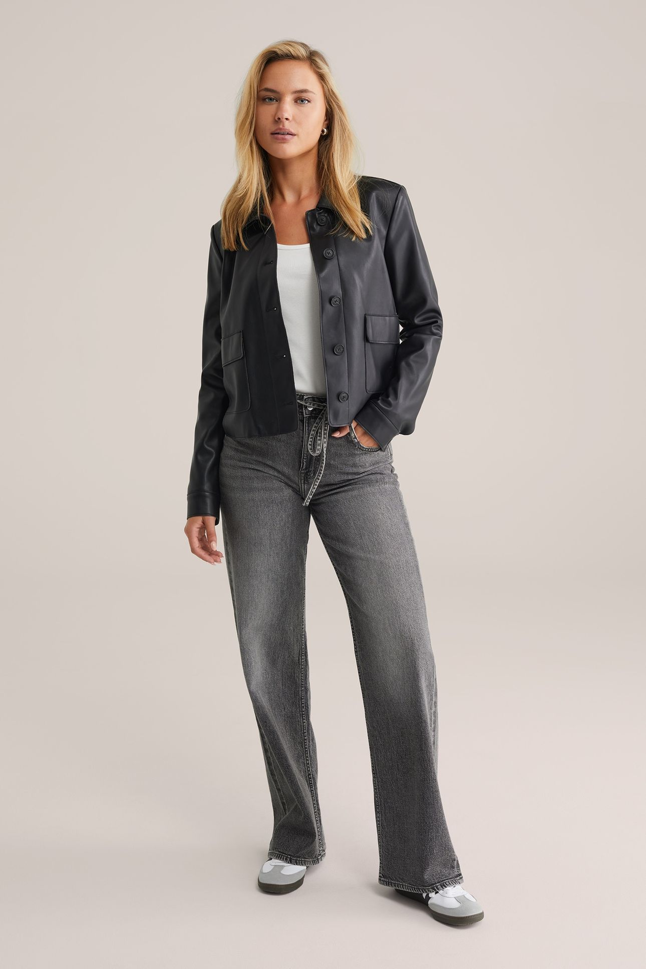 JACKET NORMAL LENGTH BLACK 3