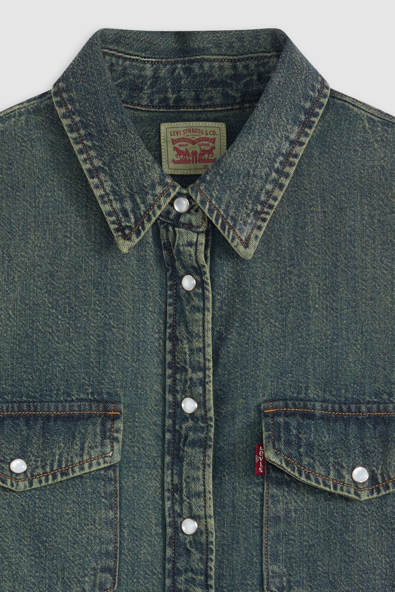ESSENTIAL WESTERN SHIRT BLUE 5