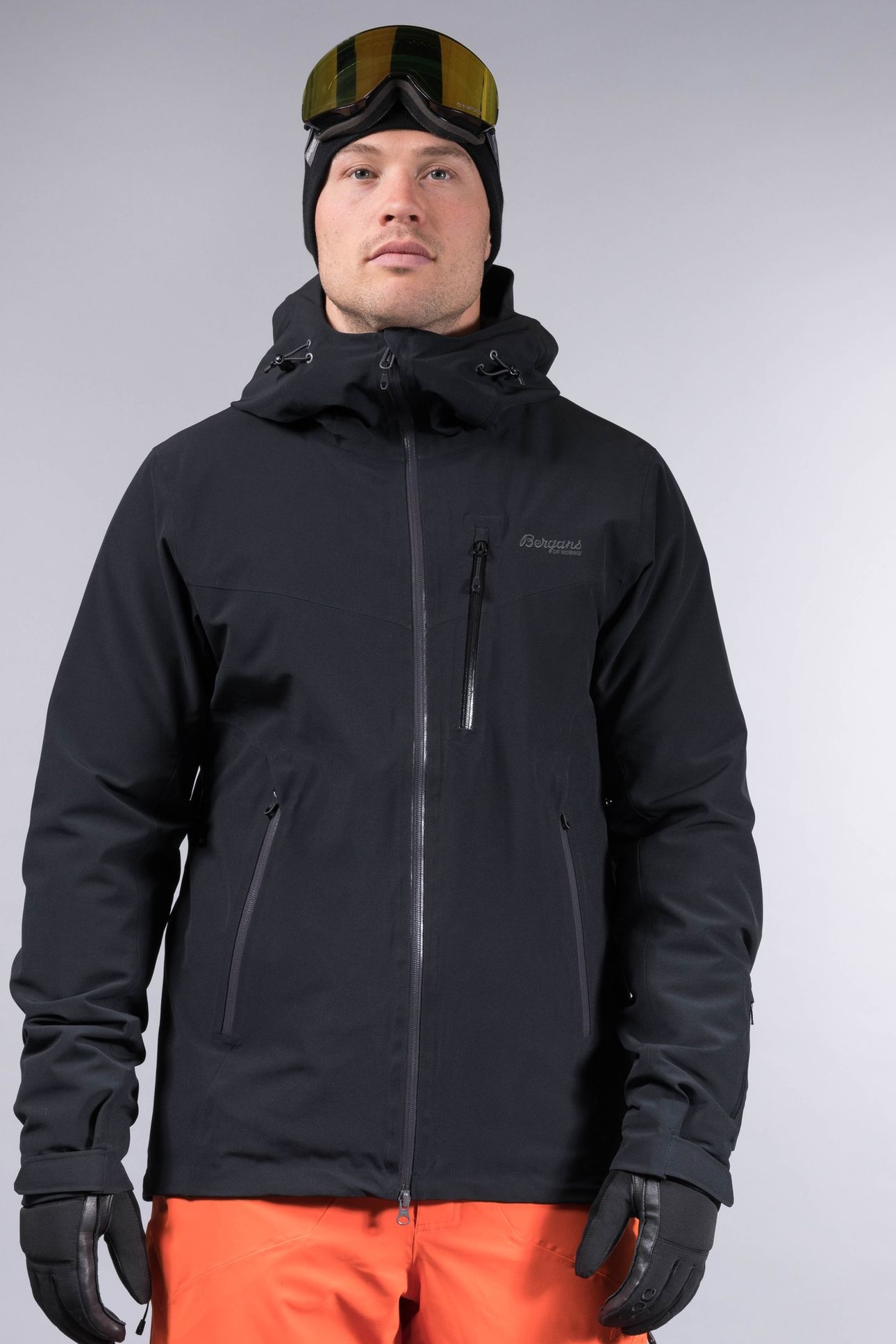 OPPDAL INS JKT BLACK/SOLIDCHARCOAL 2