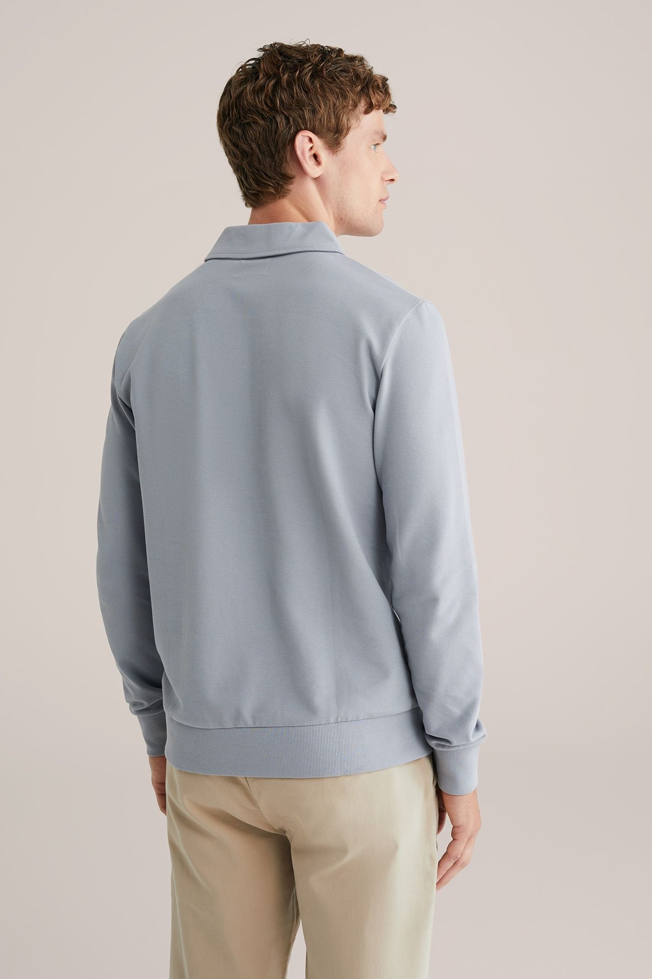 HALFWAY ZIPPER LIGHT GREY 2