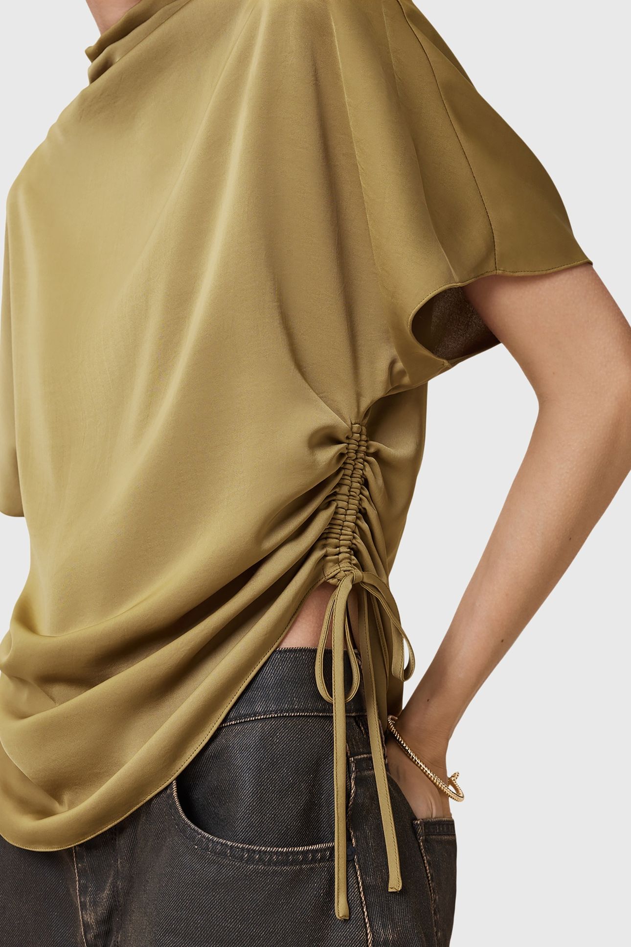 LESLIE TOP CUMIN BROWN 9