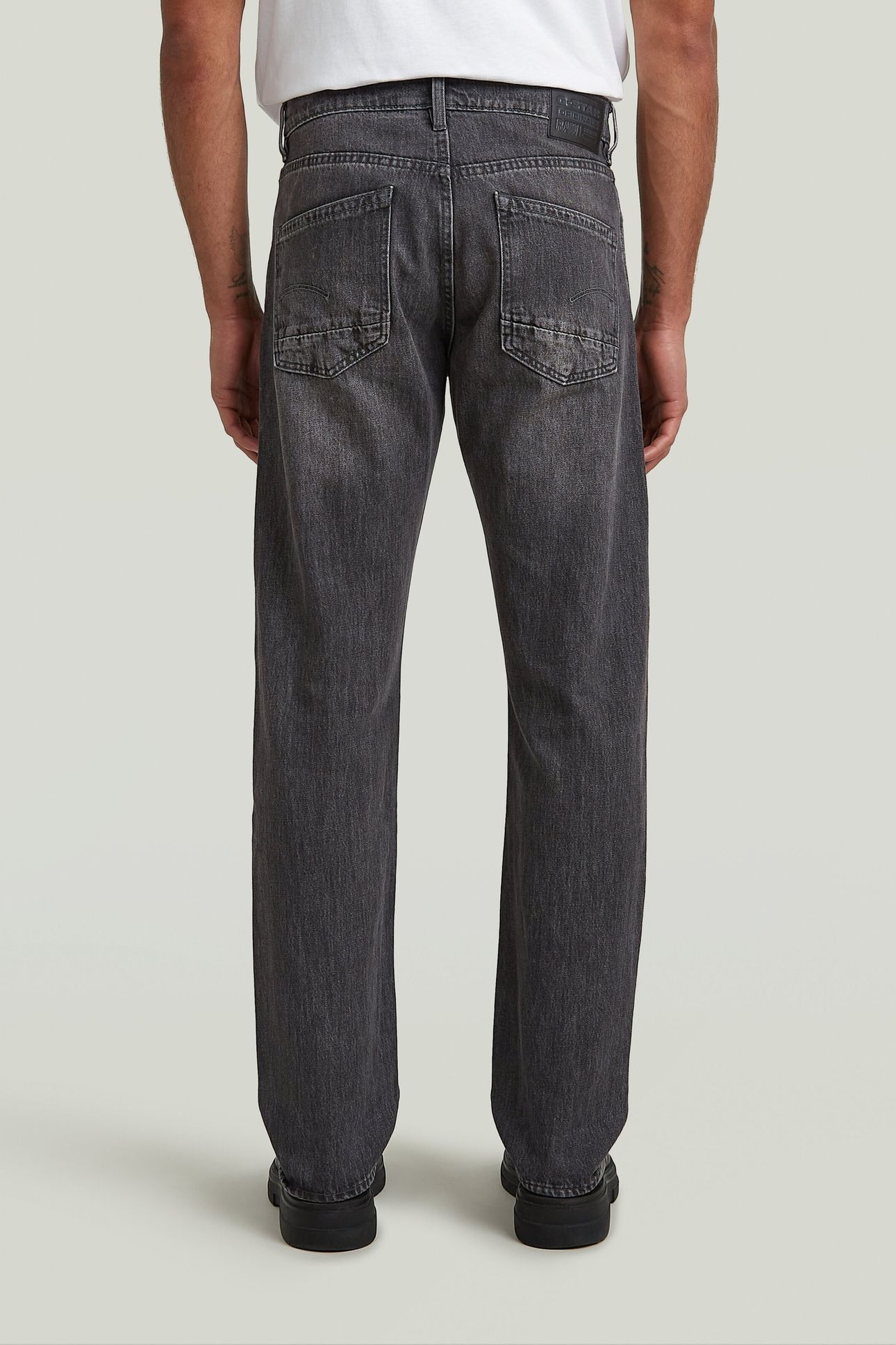 DAKOTA REGULAR STRAIGHT JEANS GREY 3