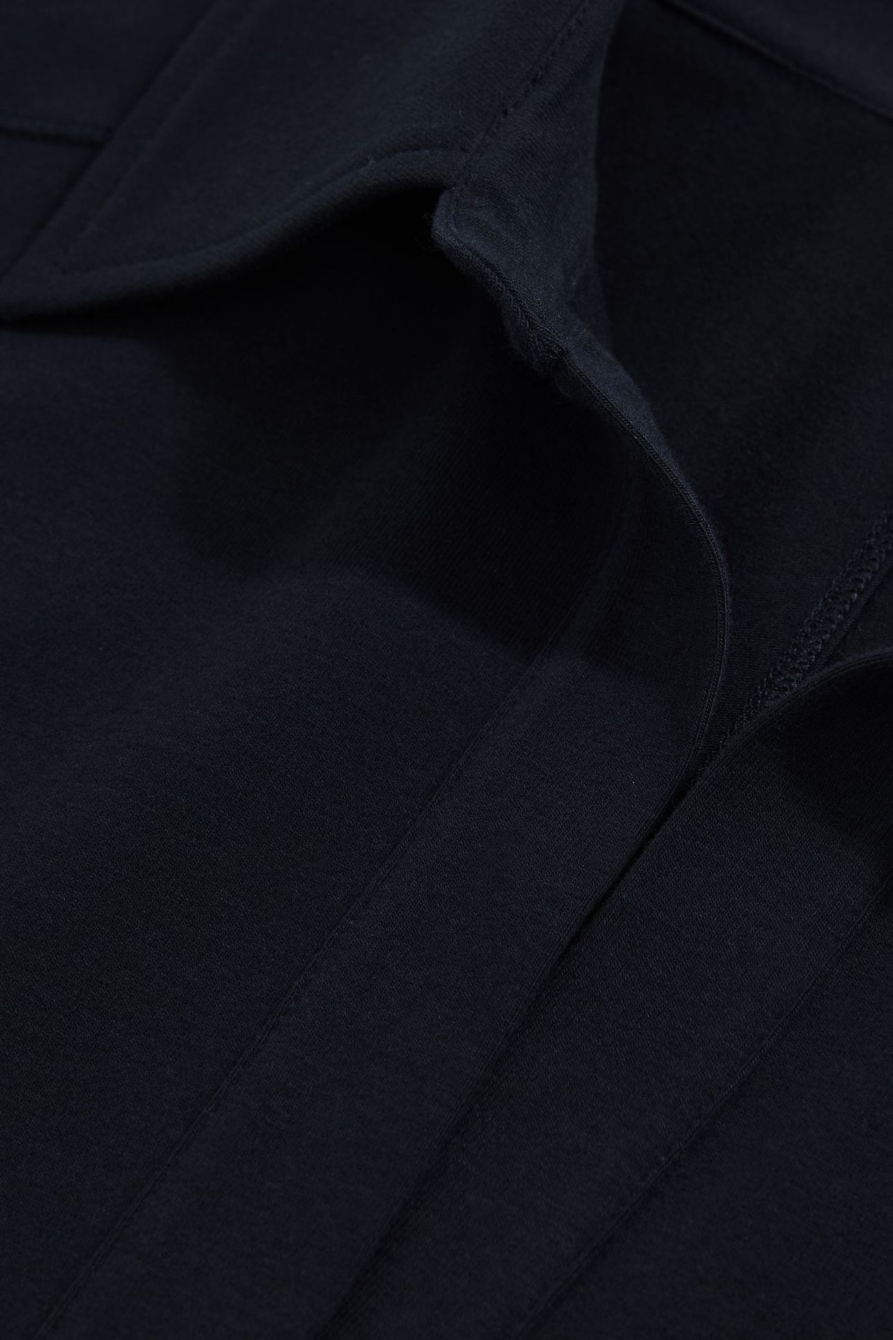 COLLARED LONG SLEEVE SHIRT NAVY 5
