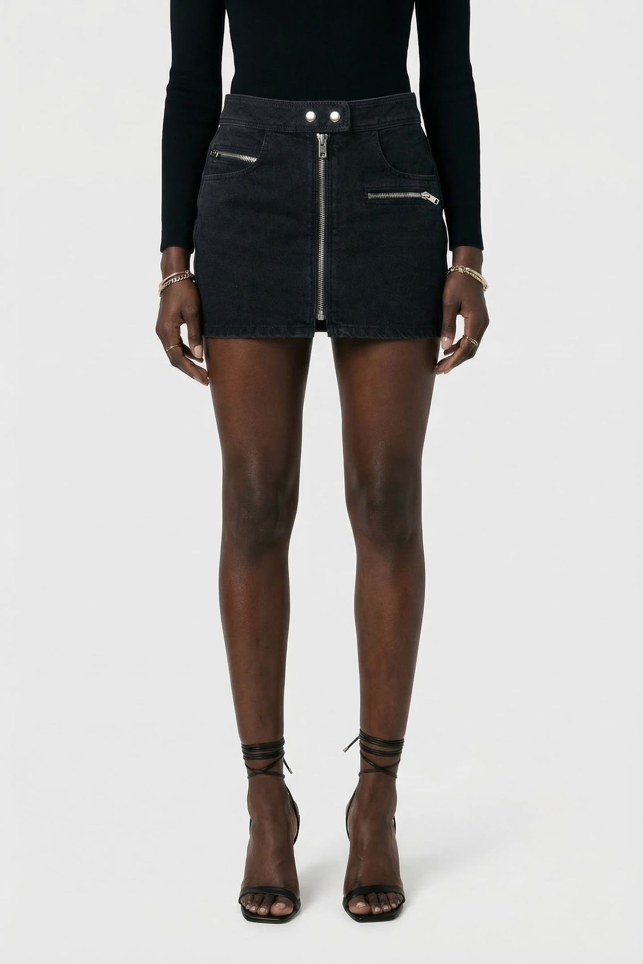 CALY SKIRT FADED BLACK 1