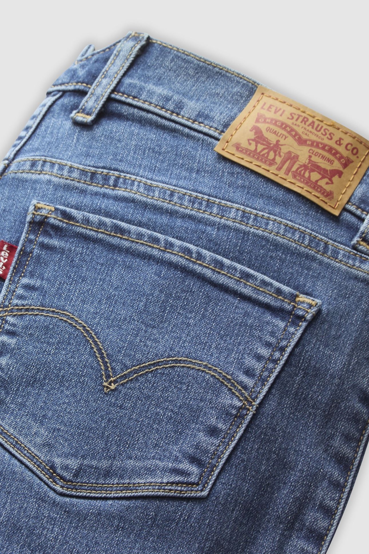 314™ SHAPING TAILORED STRAIGHT JEANS BLUE 6