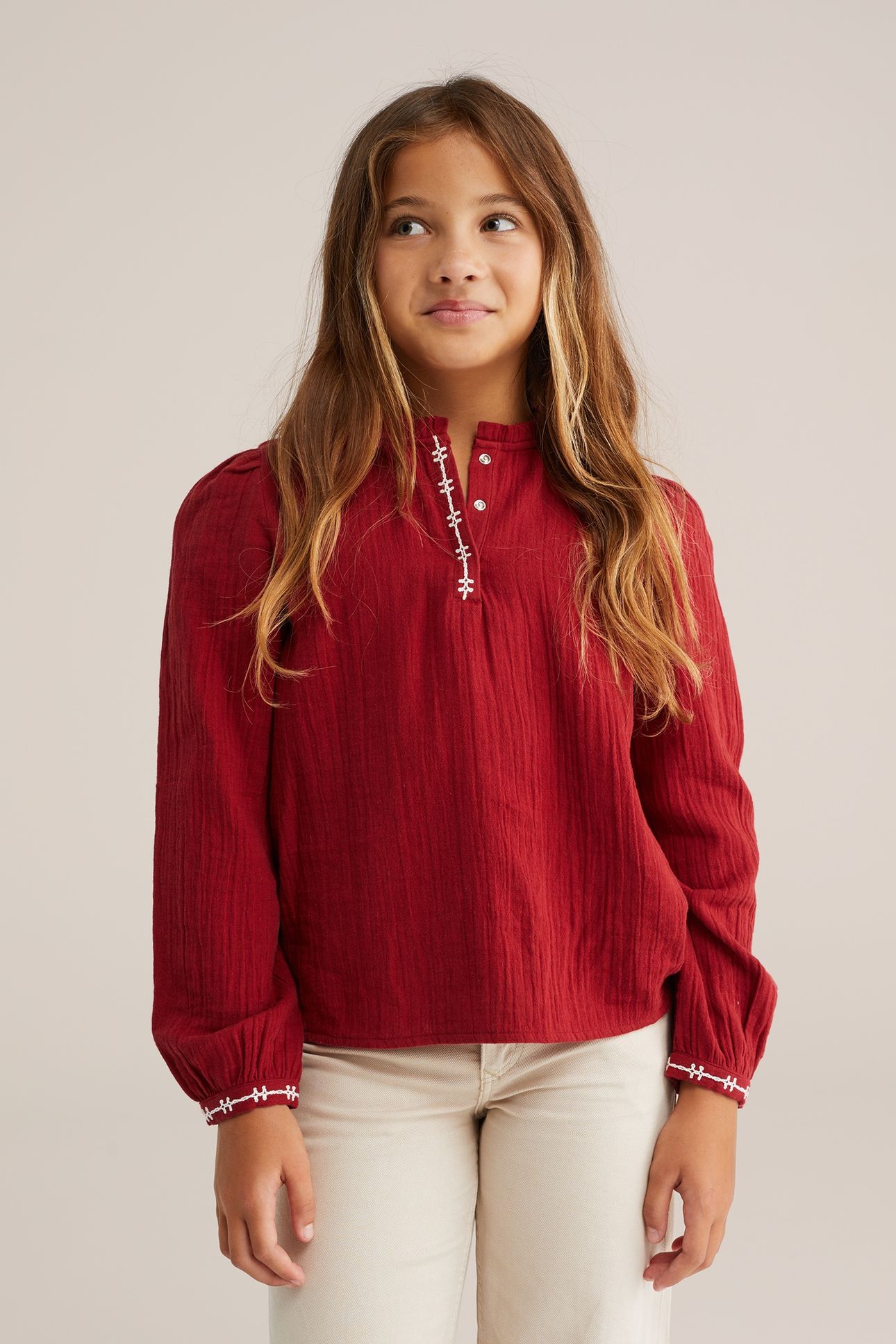 BLOUSE RED 1