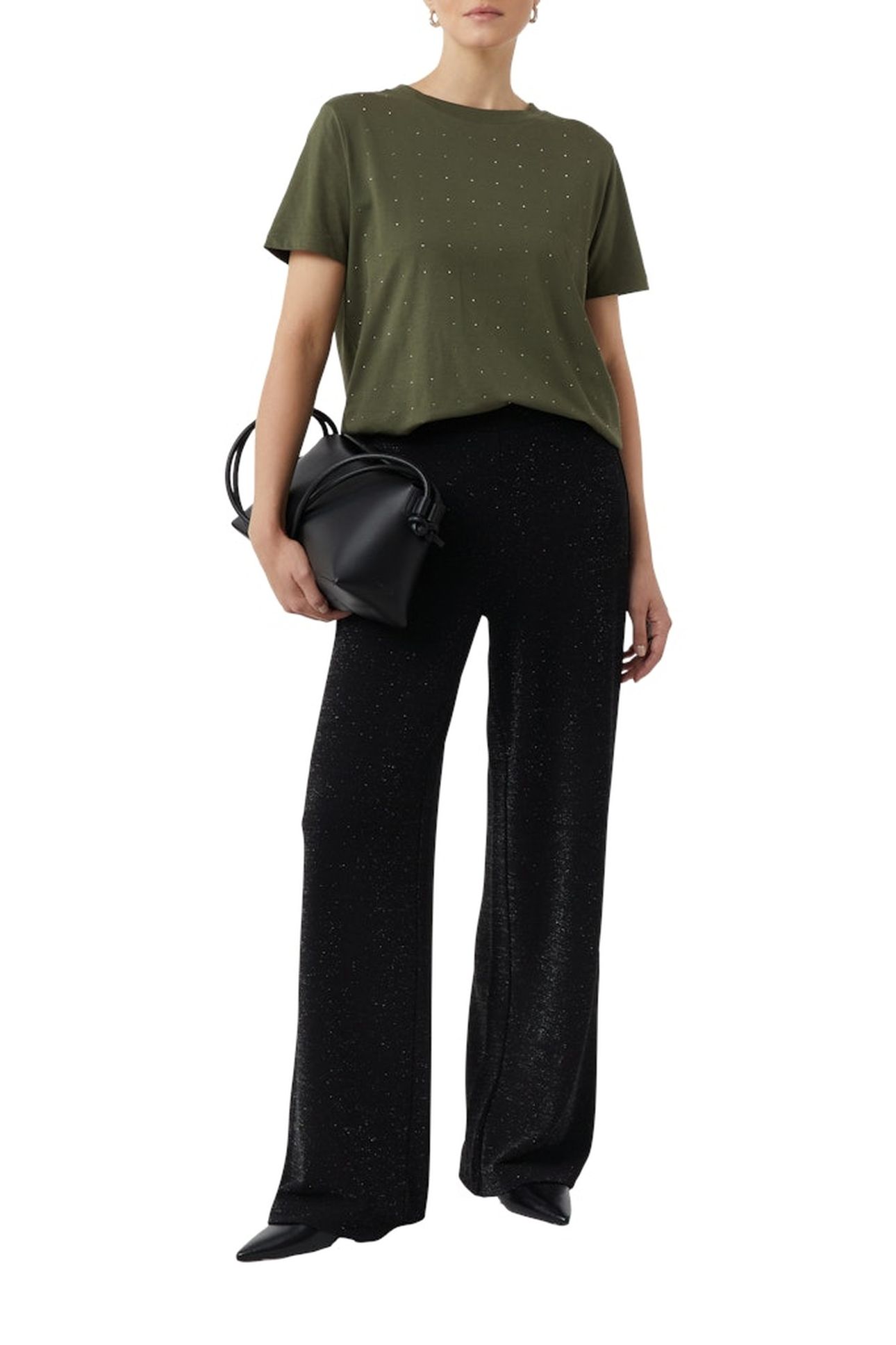 COMMA T-SHIRTS DARK GREEN 1