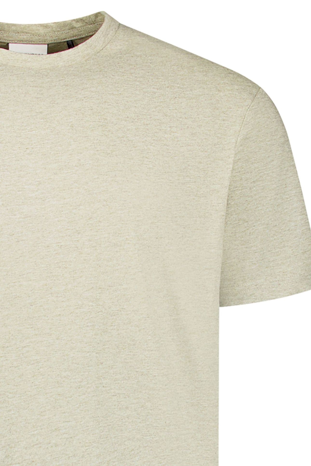 T-SHIRT CREWNECK MELANGE TAUPE 3