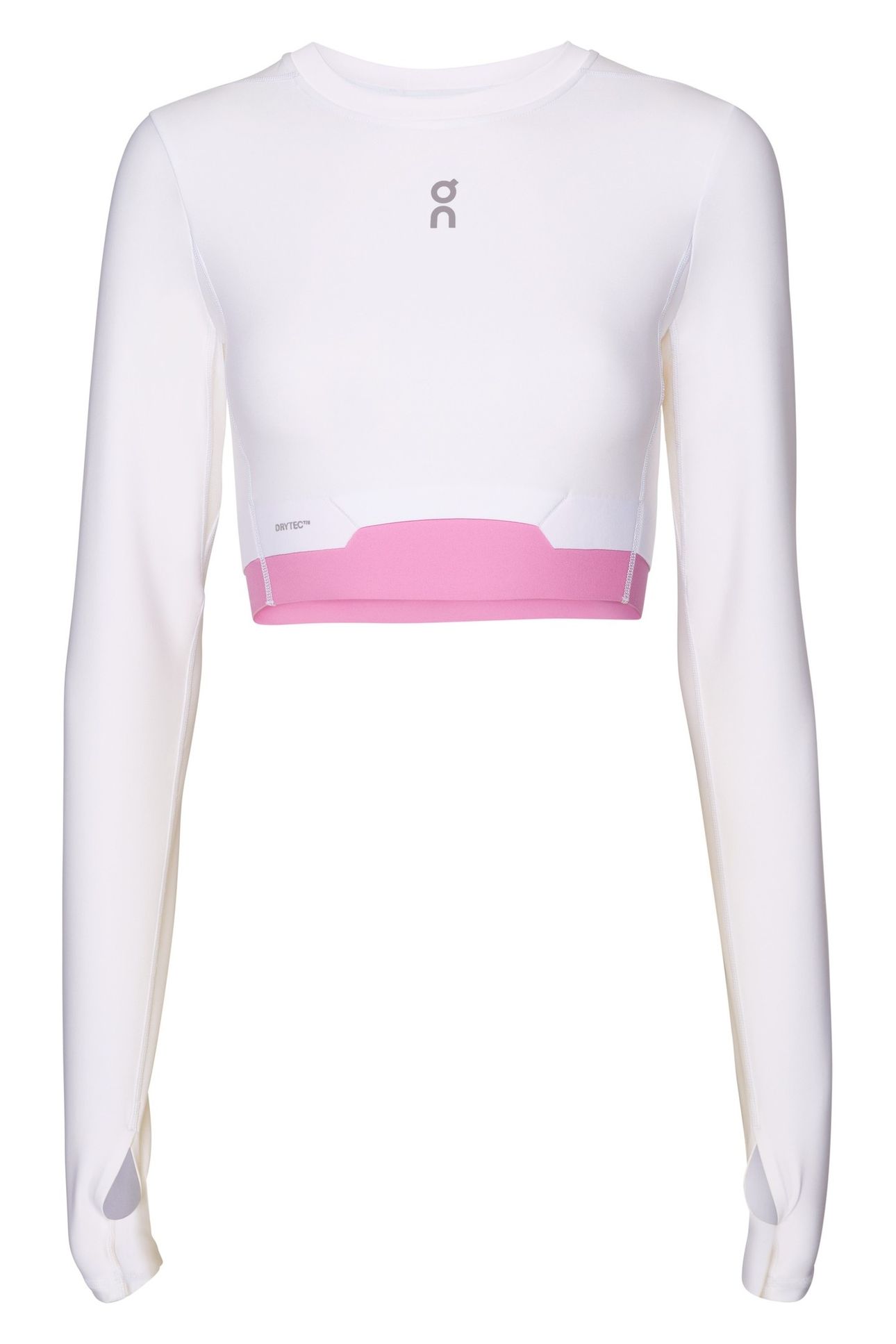 TRAIN LONG SLEEVE CROP 1 W WHITE 6