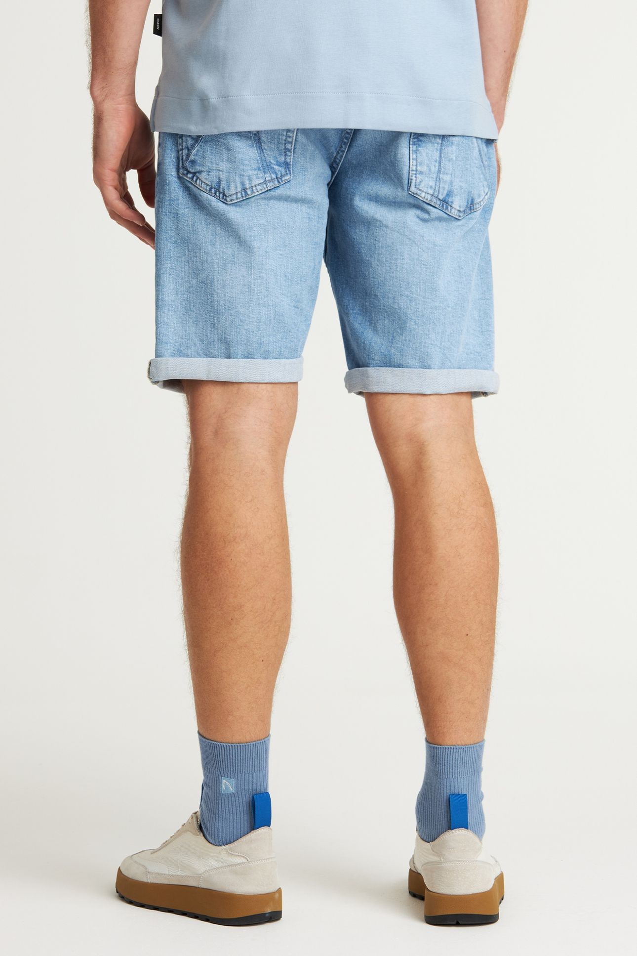 EGO.S CRAW BERMUDA/SHORT BLEACHED DENIM 2