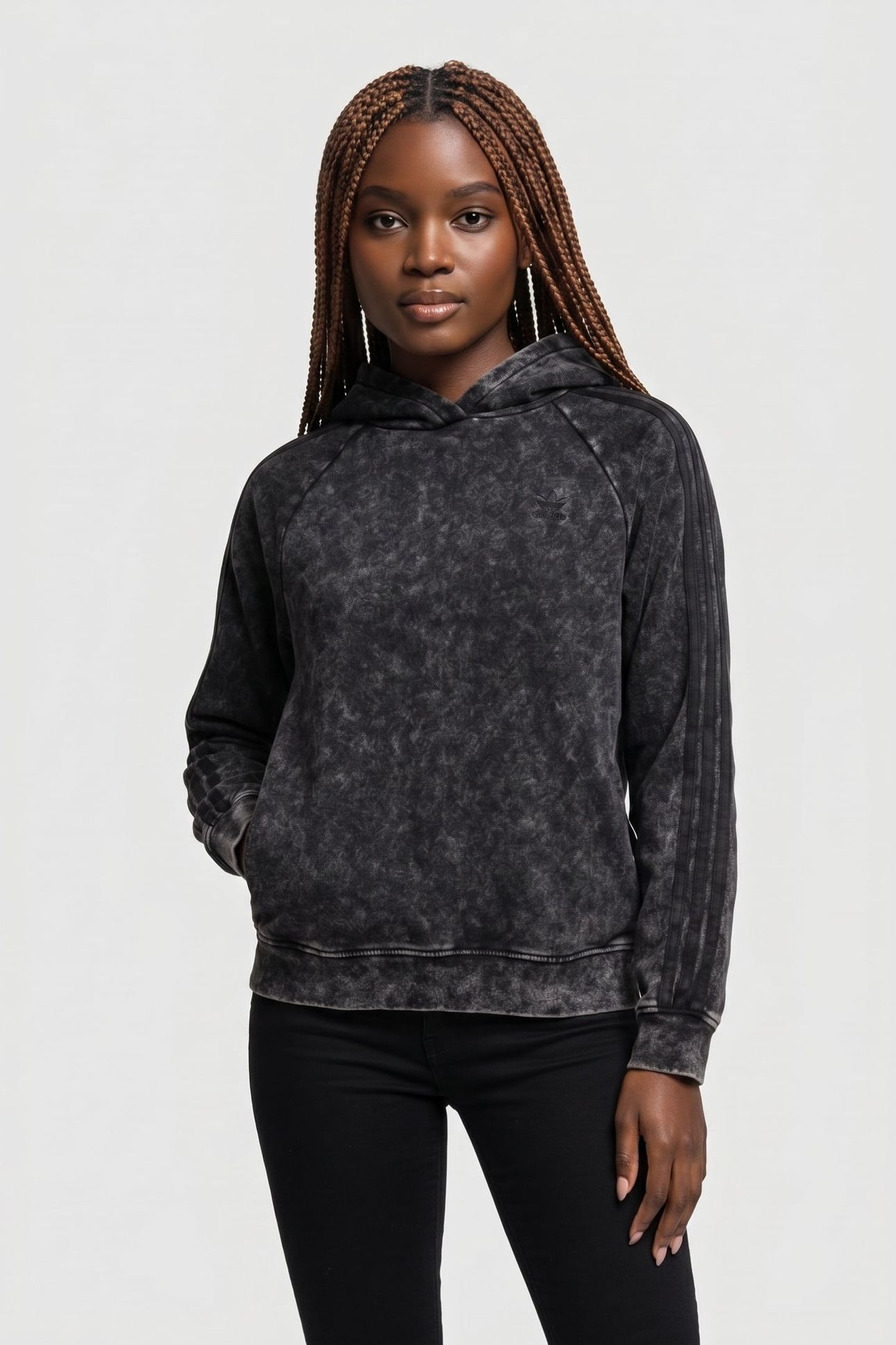 ORIGINALS WASHED BOYFRIEND FIT HOODIE 1