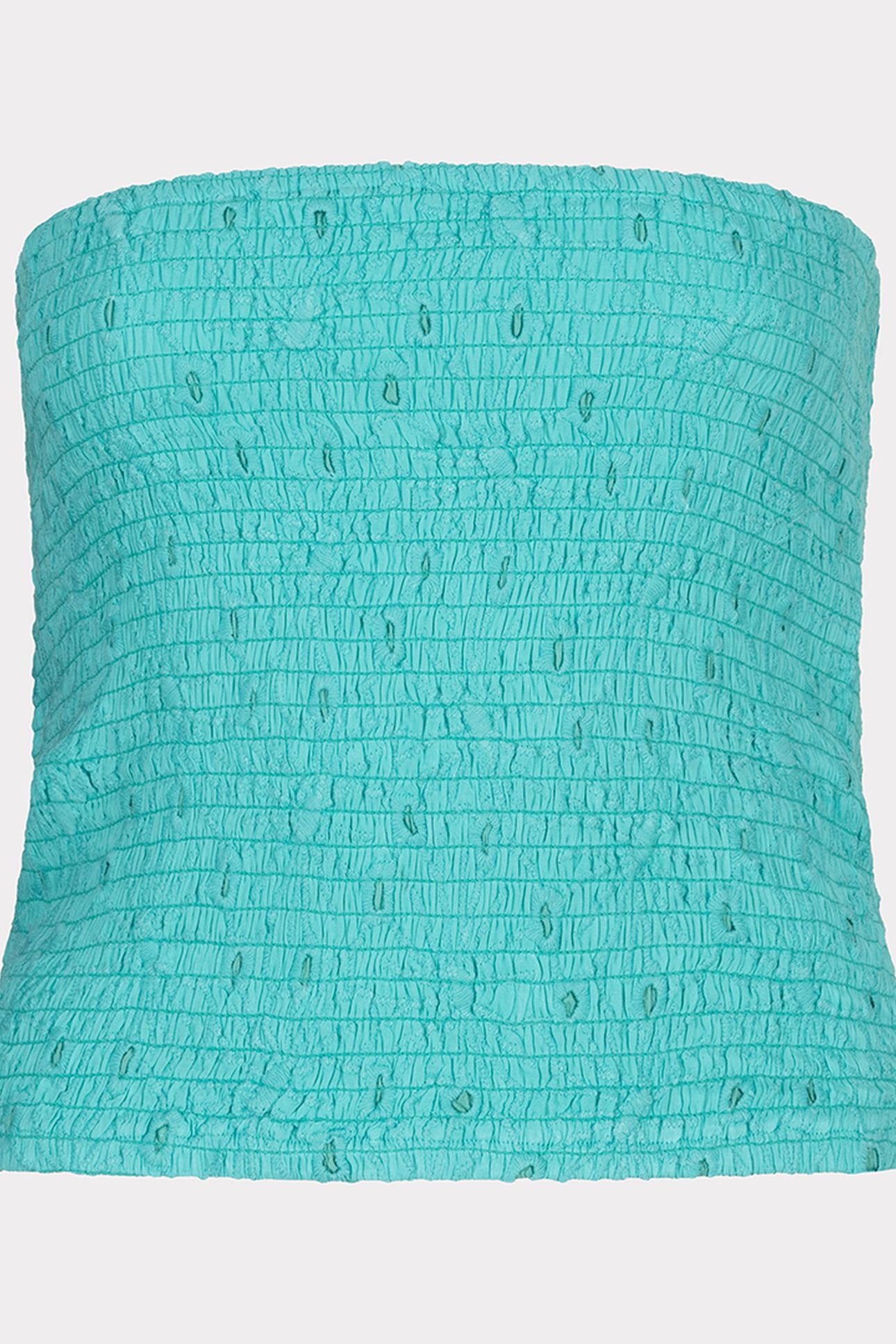 TOP BANDEAU EMBROIDERY FLOWER LAGOON 4