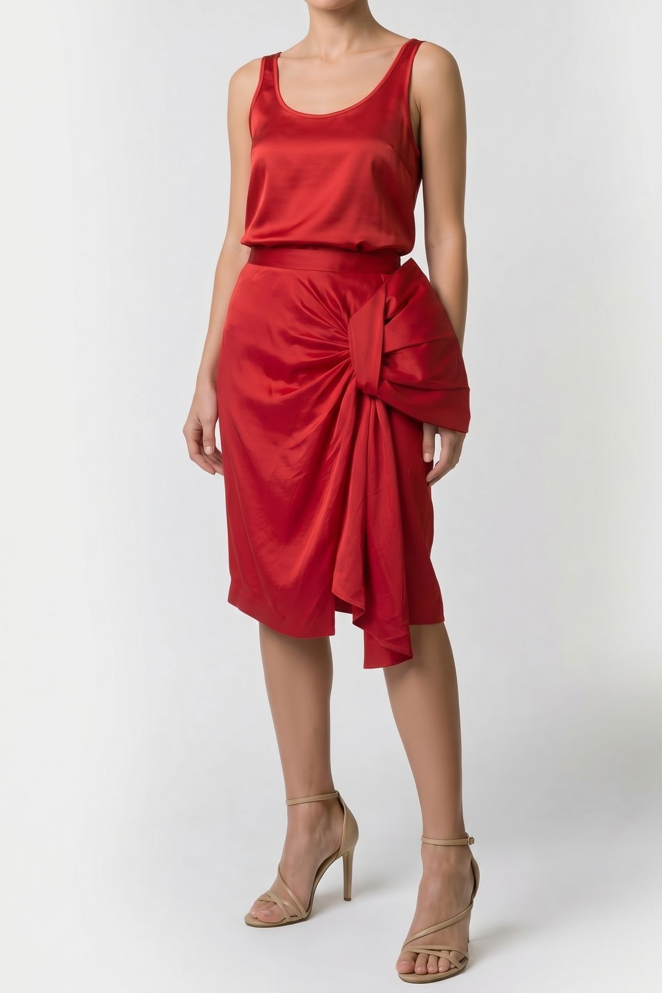JAGGER SKIRT RED 1