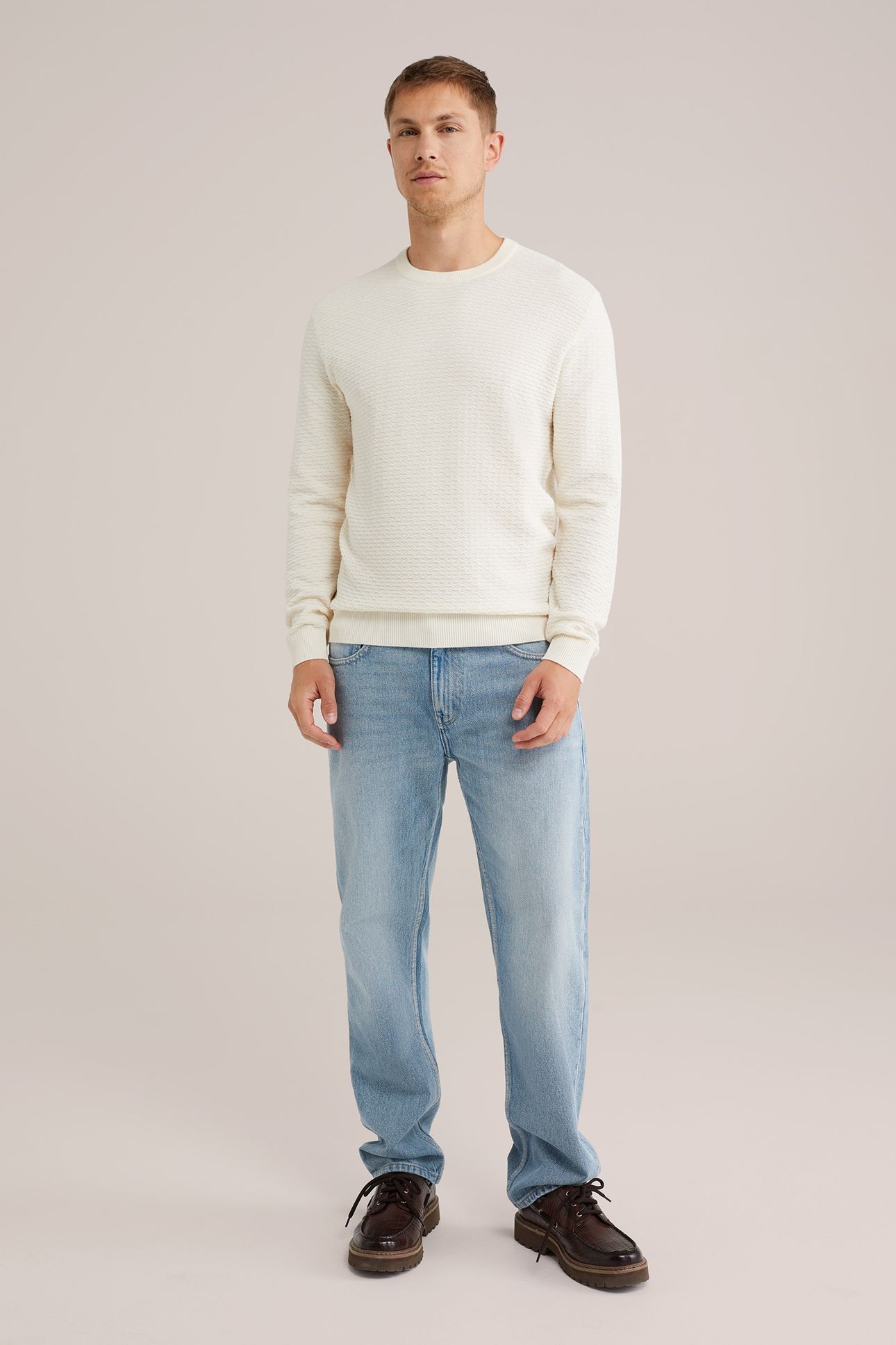 PULLOVER ECRU 1