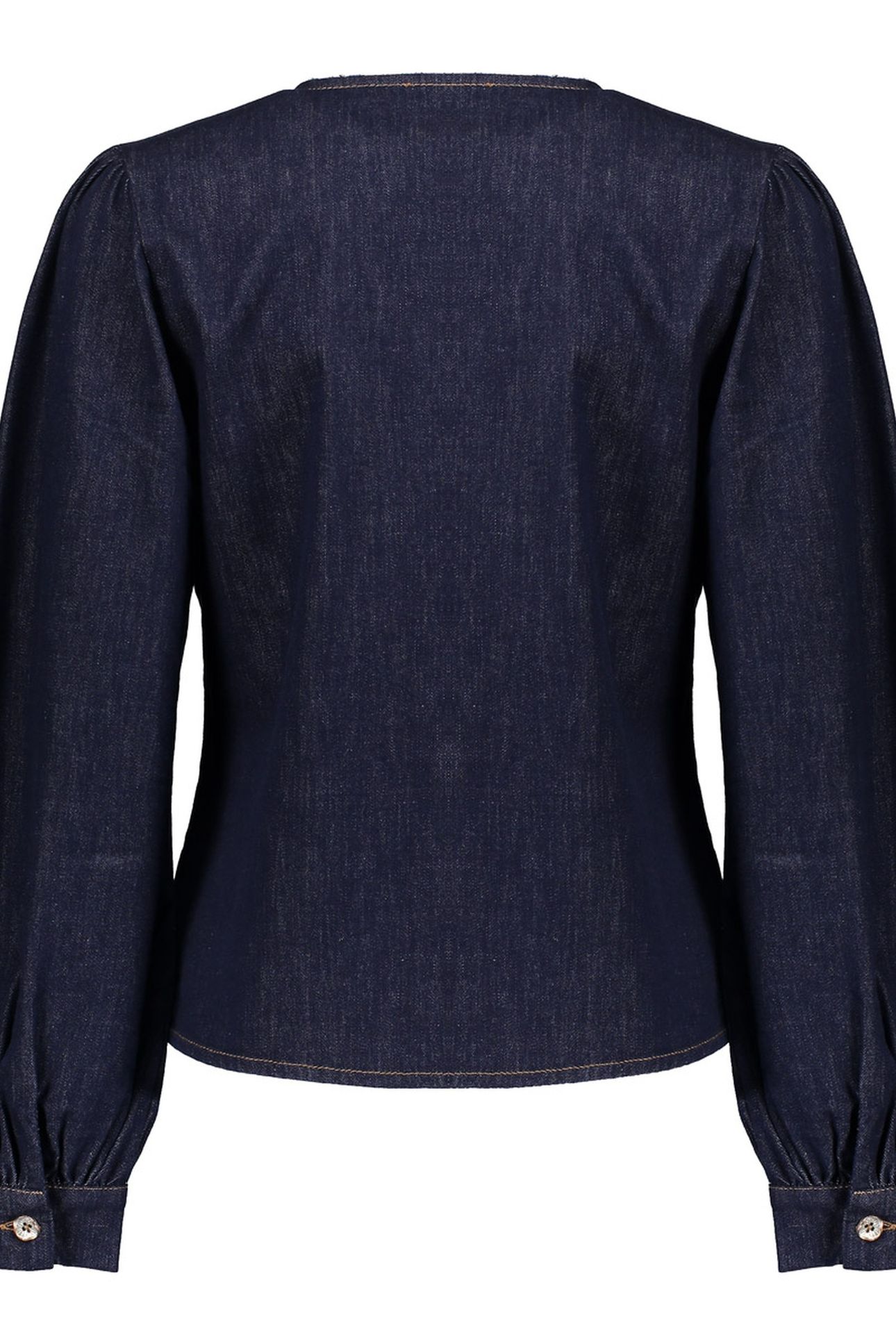 BLOUSE DENIM DARK BLUE DENIM 2
