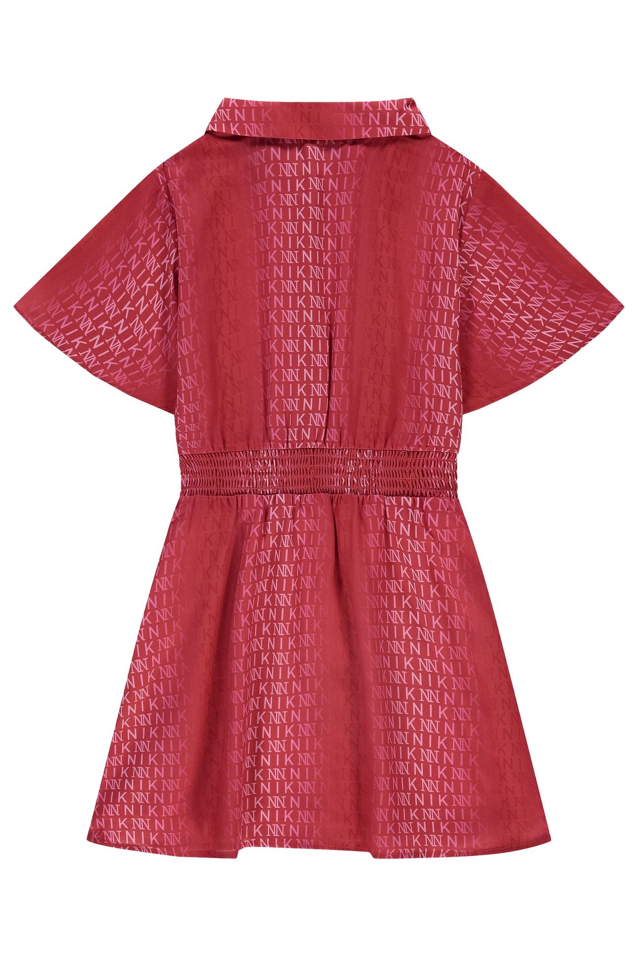YENNA DRESS MULTI RED 2