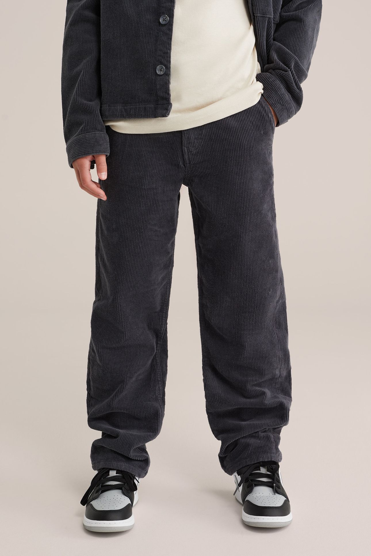 5-POCKET MID WAIST DARK BLUE 2