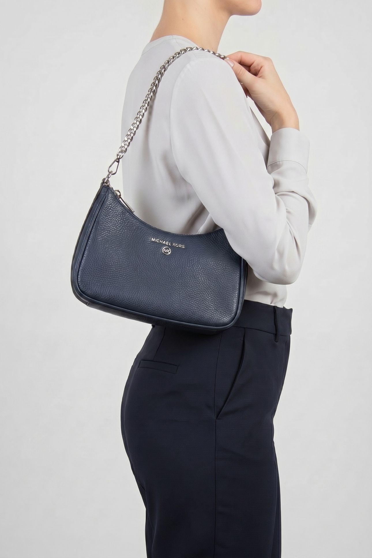 SMALL CHAIN POUCHETTE NAVY 1