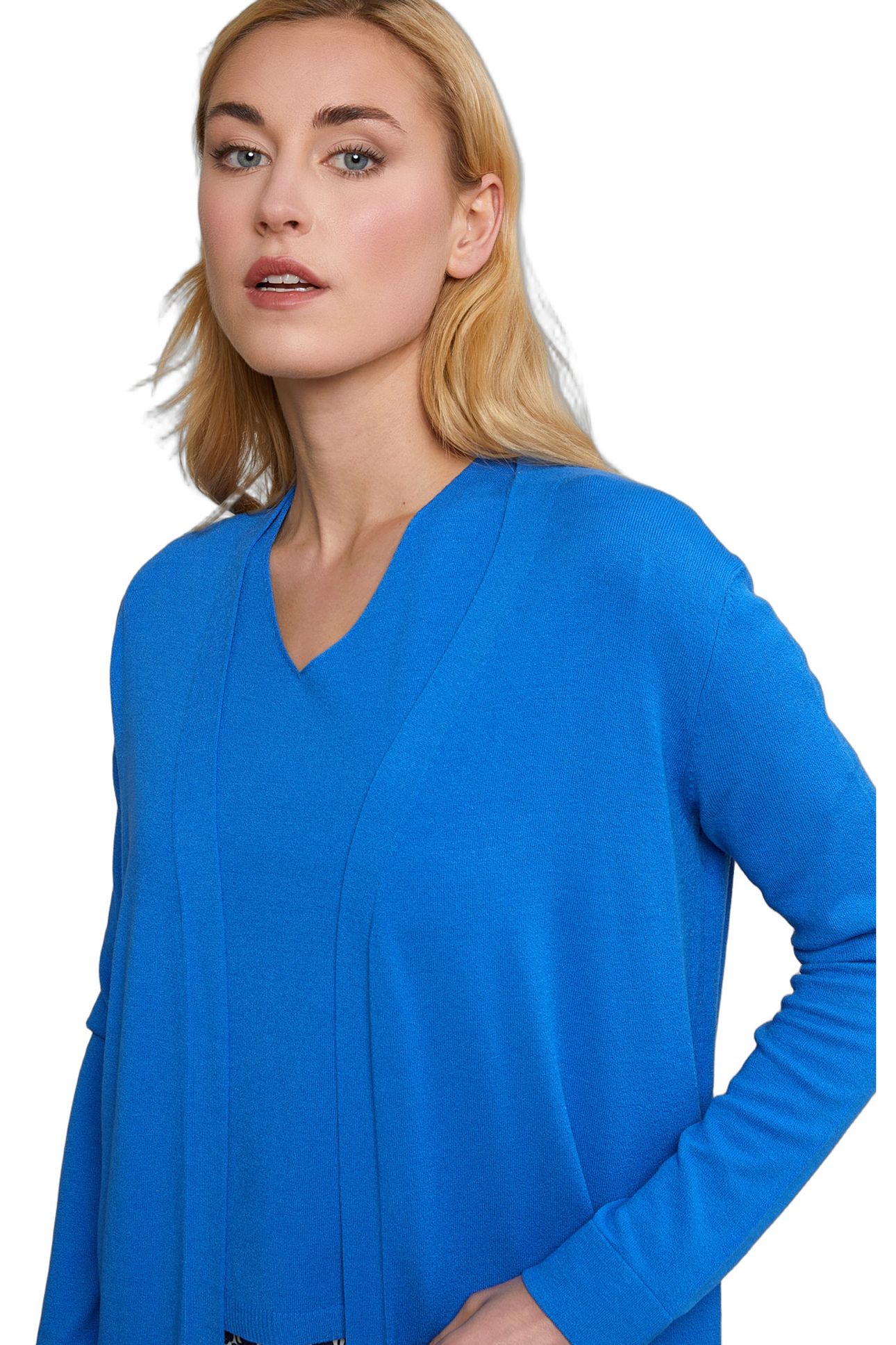 BLUE LONG CARDIGAN LONG SLEEVES 4