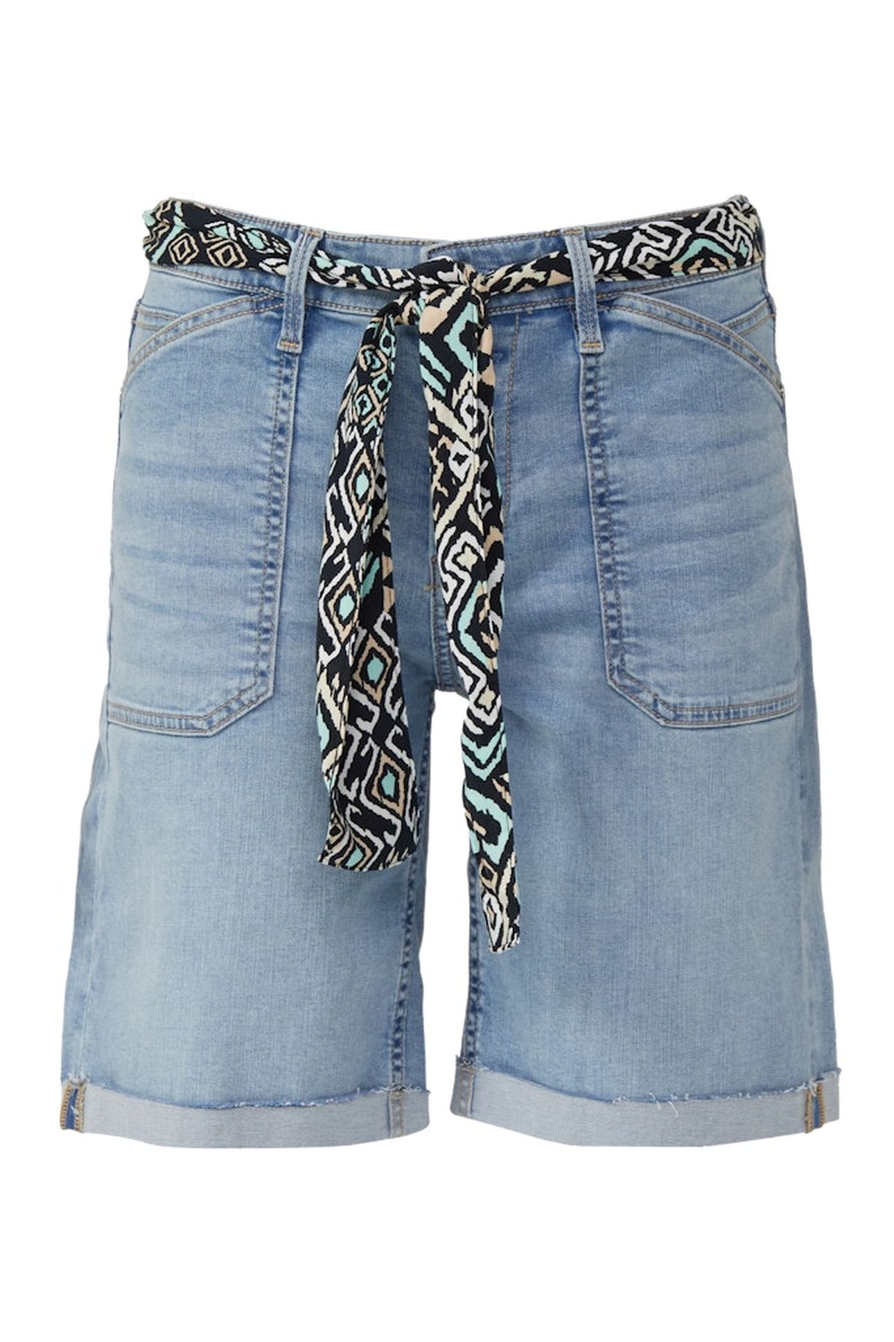 JEANS SHORTS BLUE DENIM 8