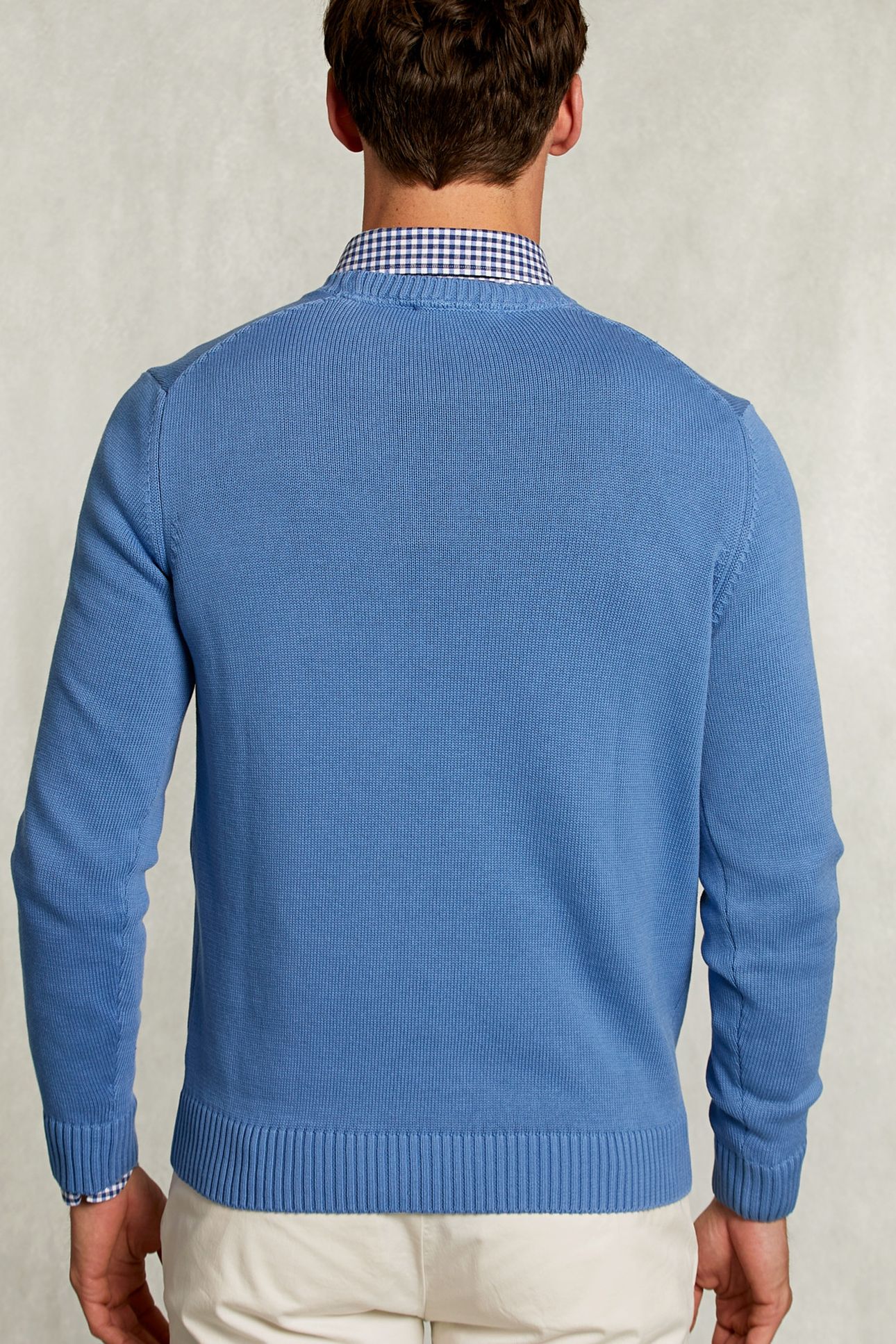 SOFT CTN CREW-NK CF SWT BLUE 2