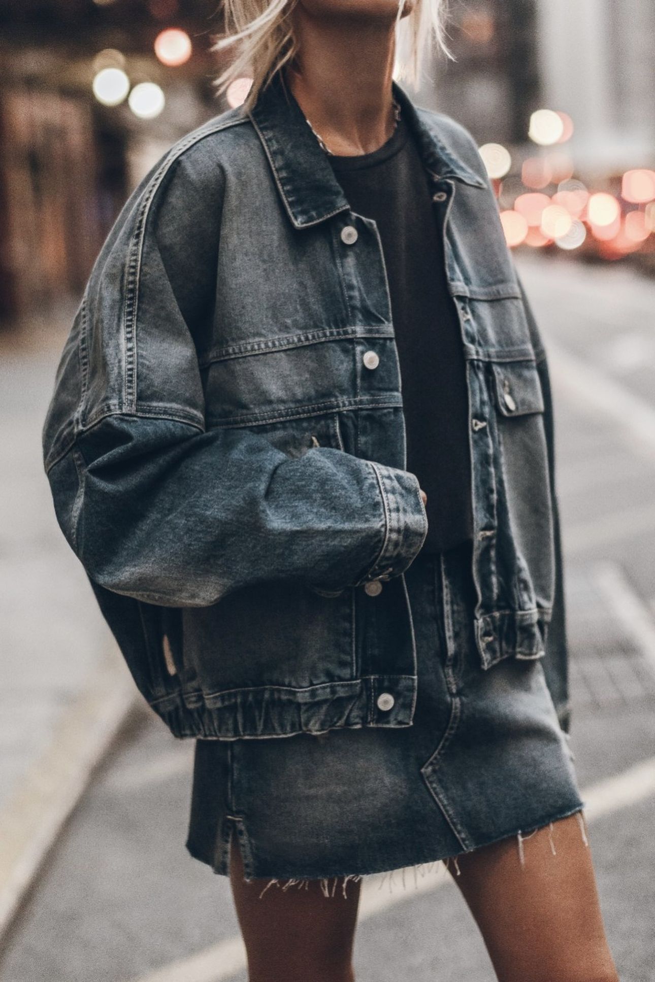 THE DARK BLUE DENIM JACKET BLUE 1