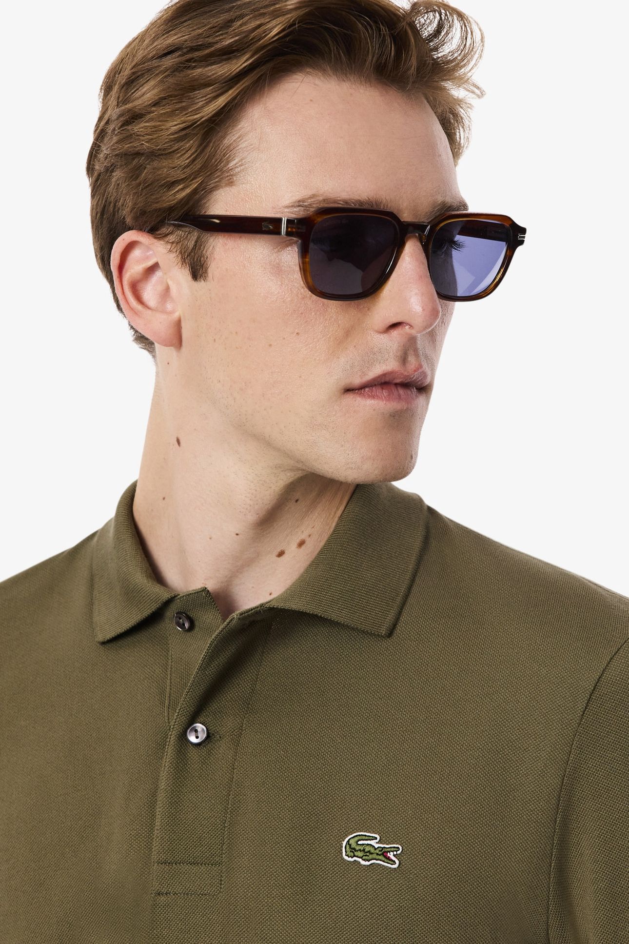 LONG SLEEVE POLO OLIVE 5