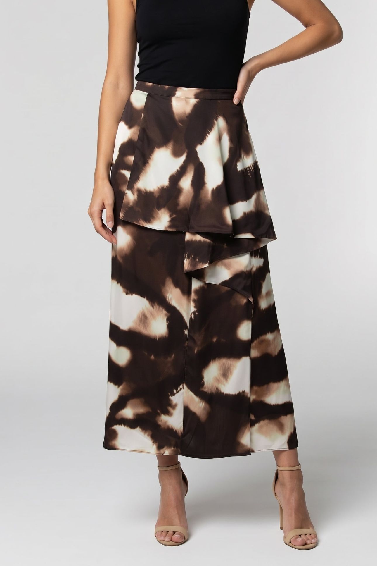 FLOE SKIRT BROWN 1