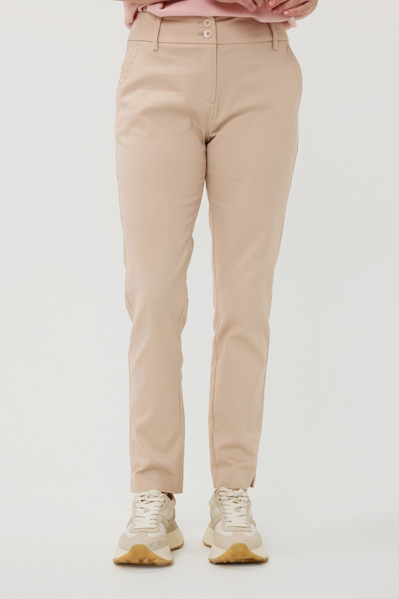 TROUSERS CHINO STRETCH SAND 2