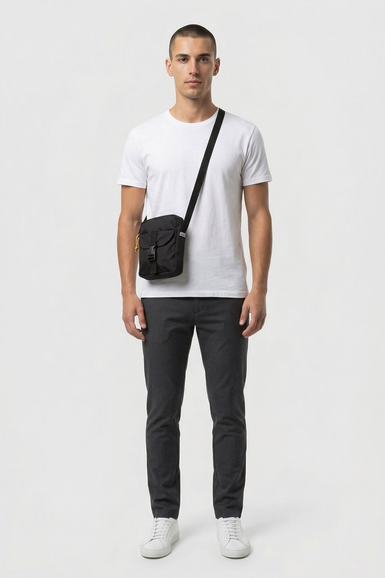 UNISEX HERITAGE L&F CROSSBODY BAG BLACK 5