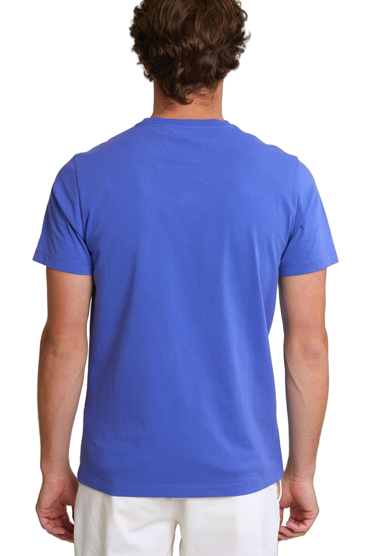 NORMAL FIT BASIC T-SHIRT SHORT SLEEVES REEF BLUE 3