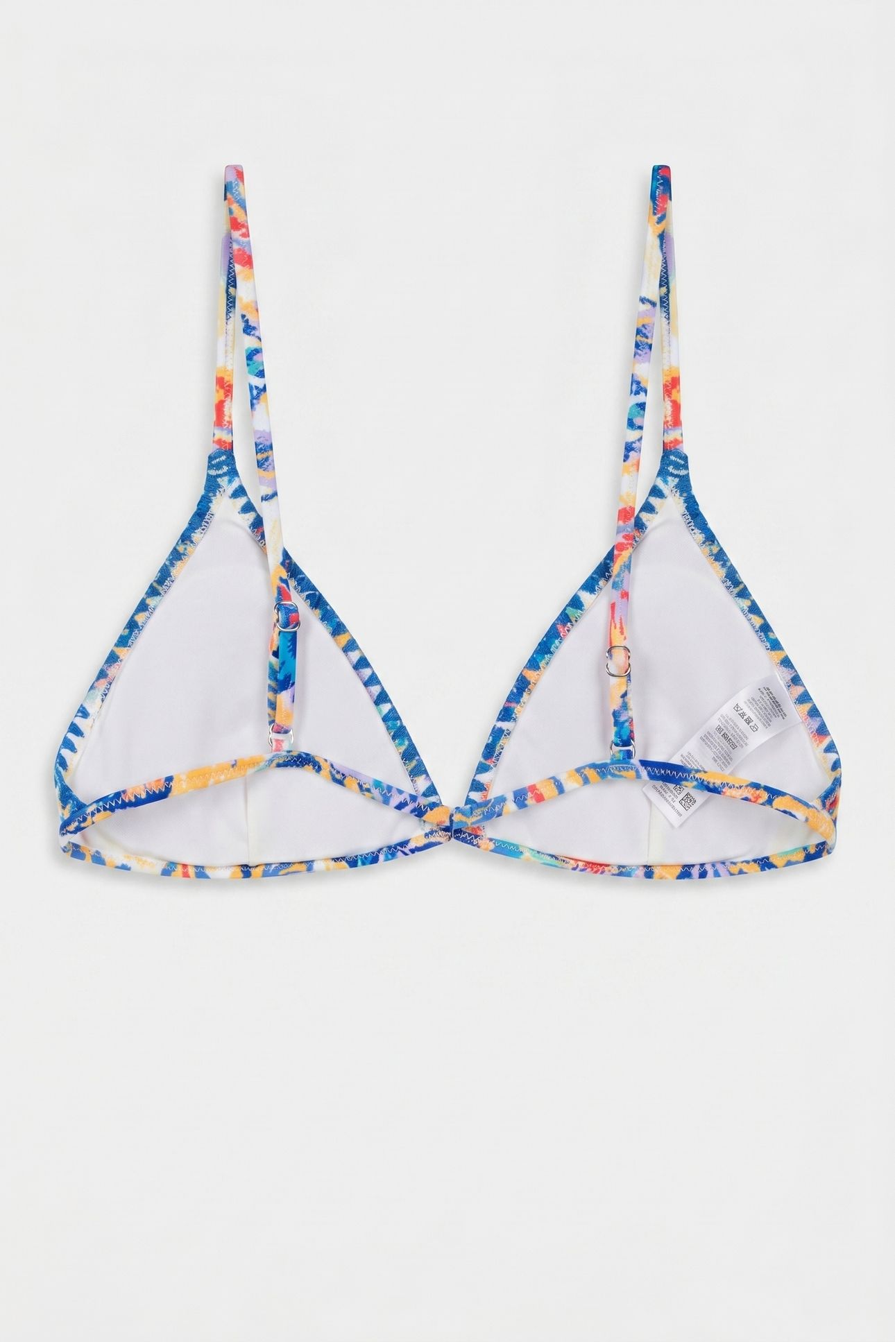 ROMY BIKINI TOP BRUNCH FLOWER BLUE BRUNCH FLOWER 3