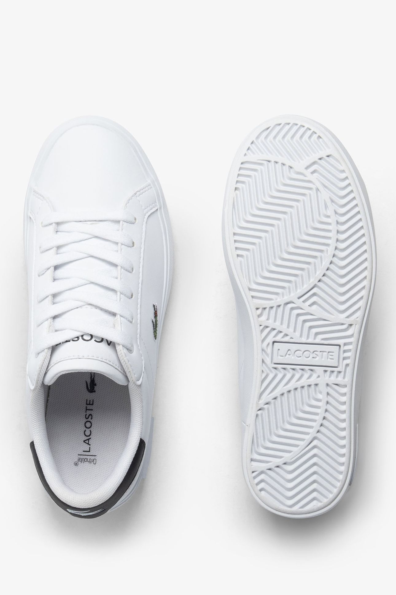 TEEN POWERCOURT SNEAKER WHITE/BLACK 8