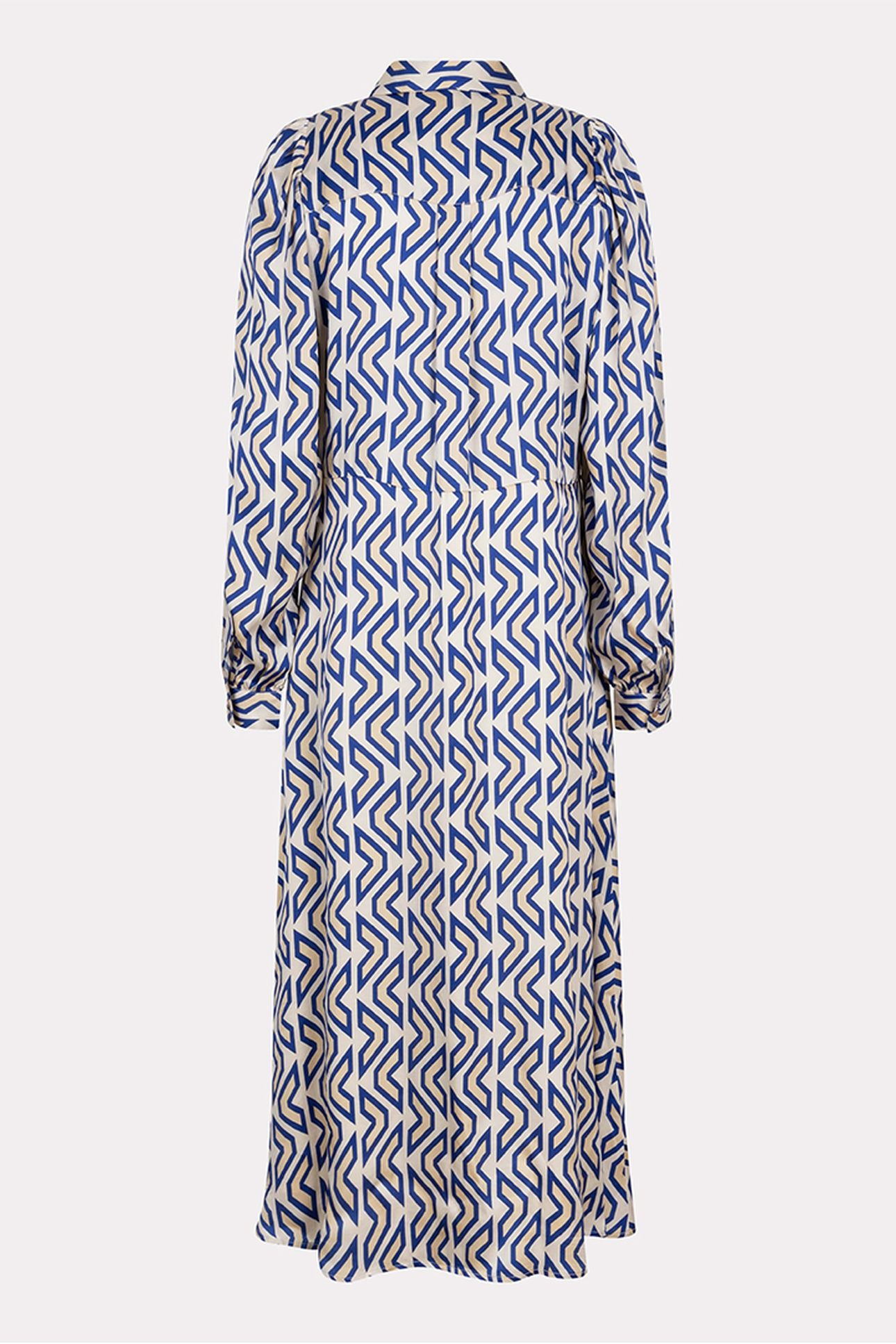 DRESS LONG UTOPIA GRAPHIC PRINT 5