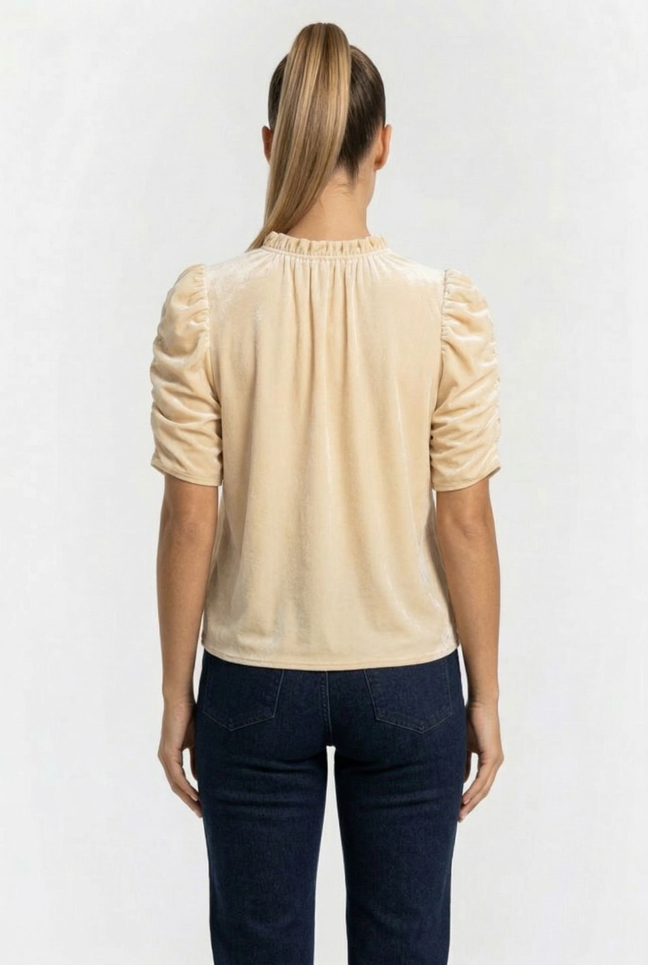 SADIE BLOUSE BEIGE 2