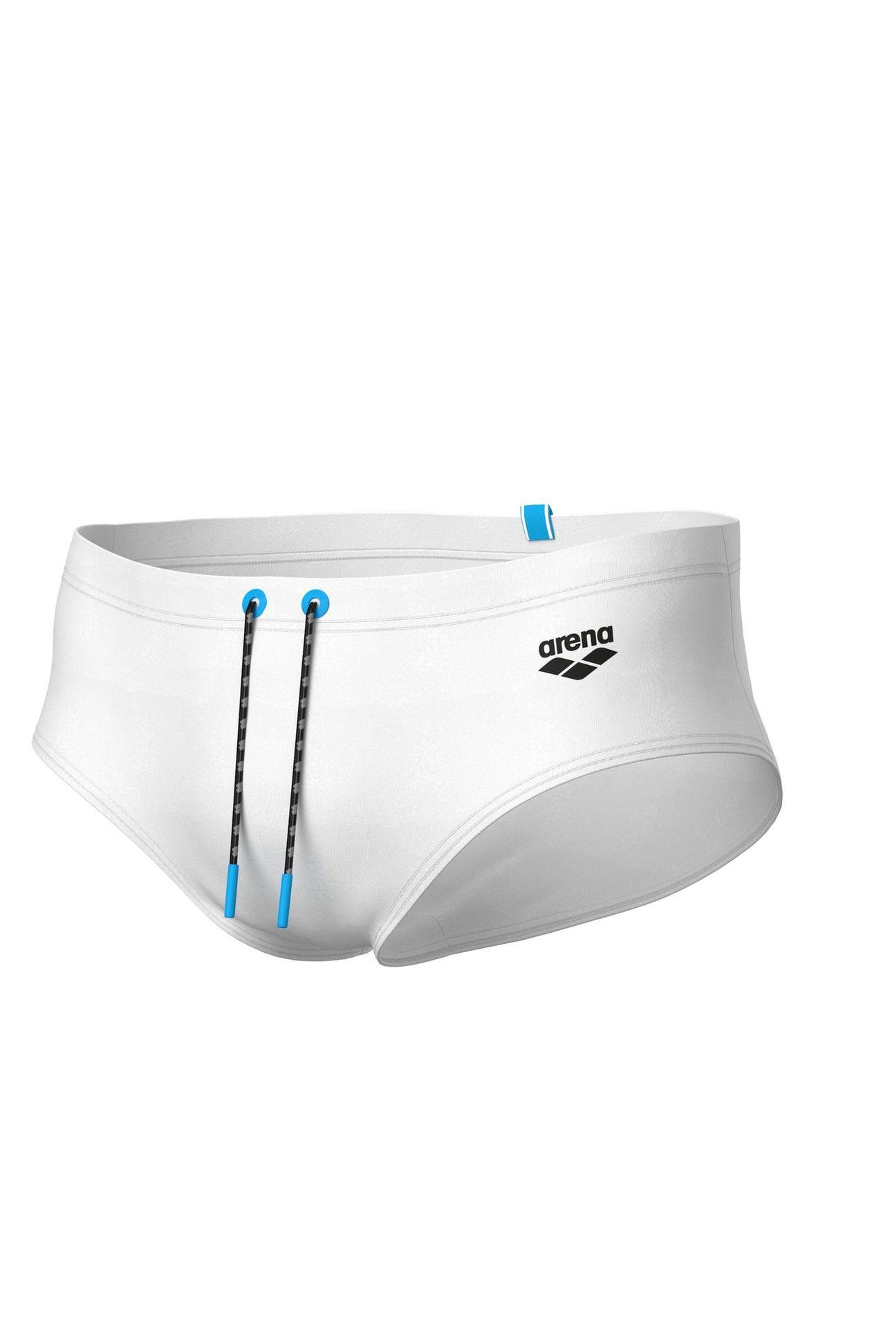 LOGOTYPE SWIM BRIEFS 12 WHITE-BLACK 8