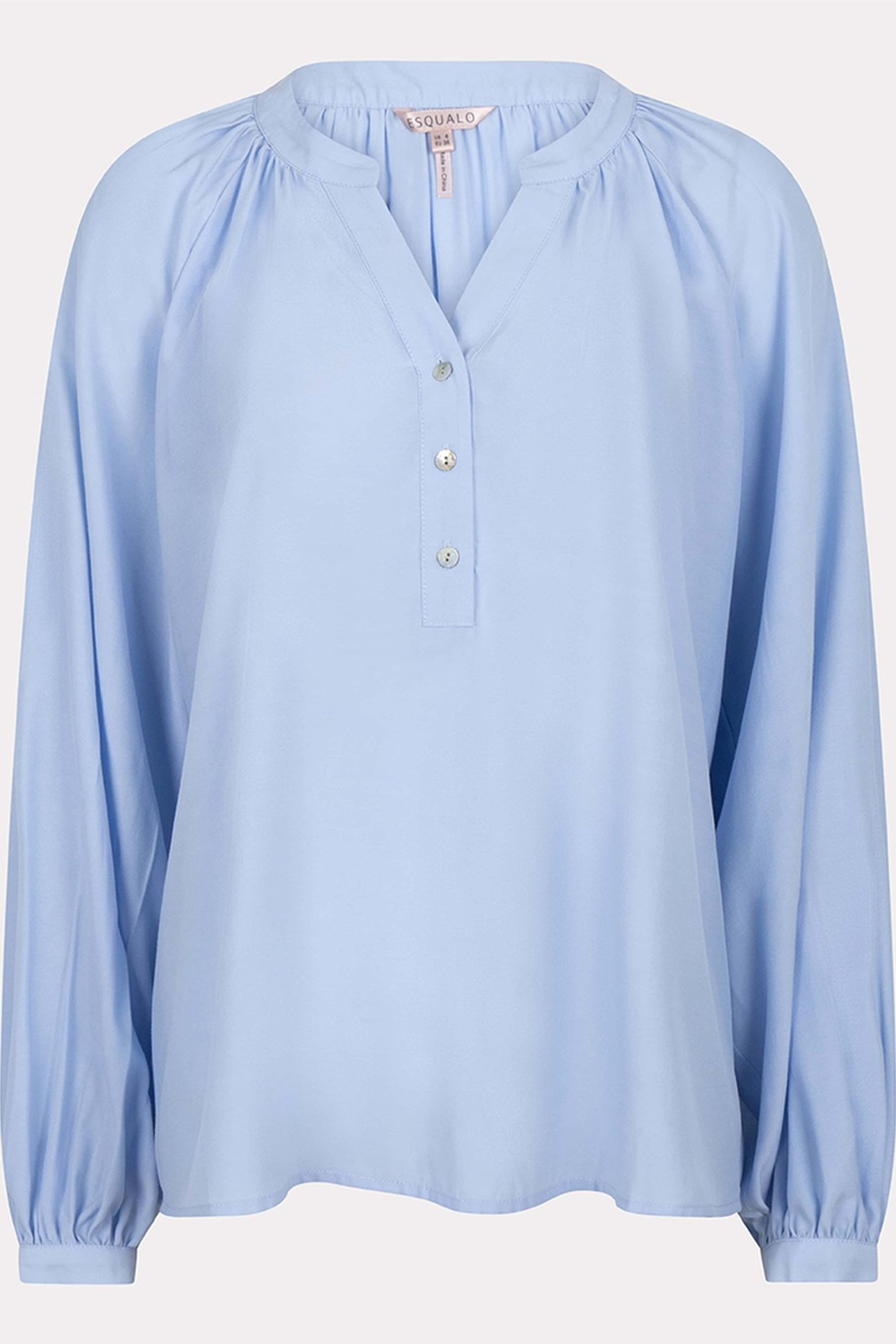 BLOUSE R-NECK RAGLAN SKY BLUE 6
