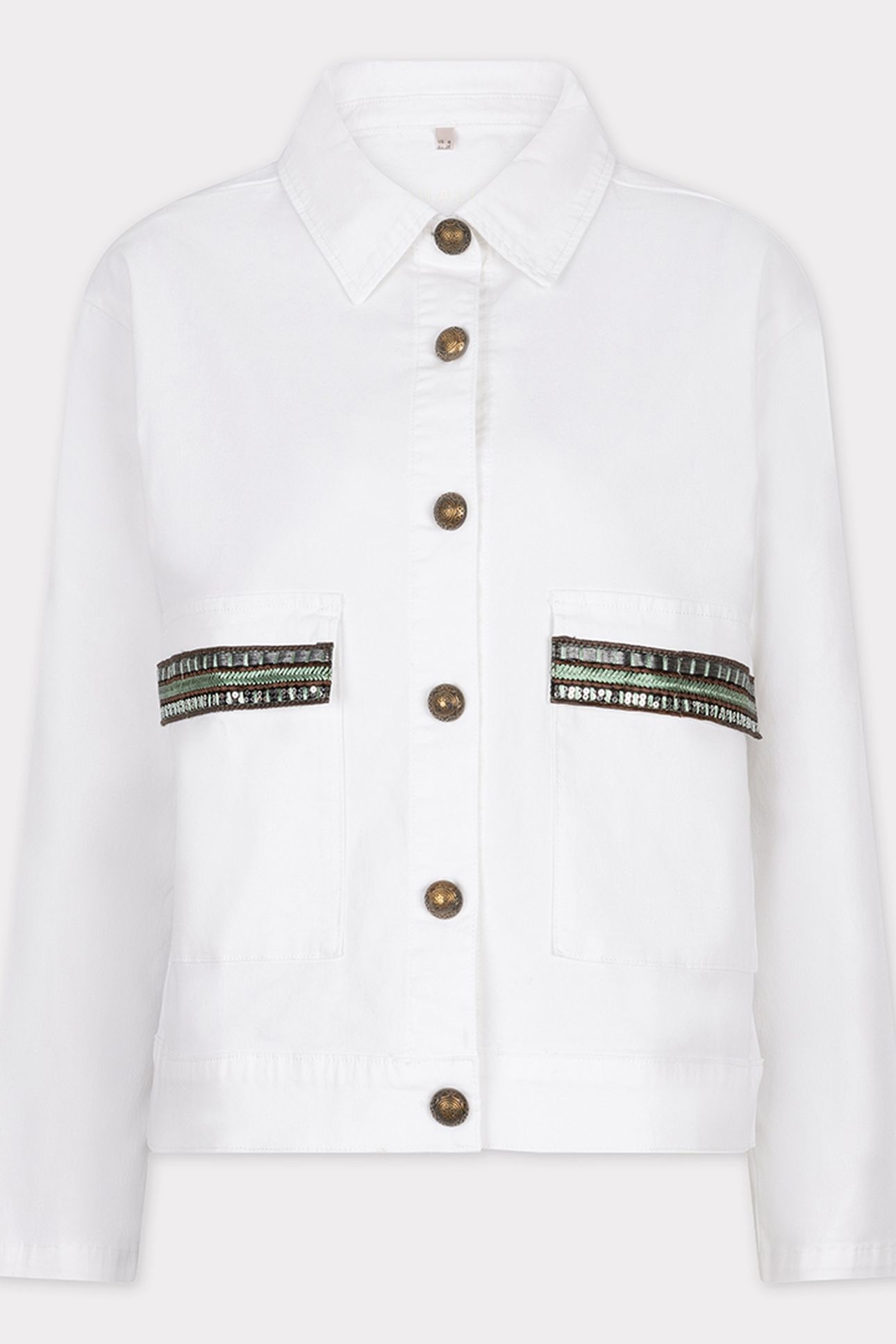 JACKET FANCY EMBELLISHMENT OFF WHITE 1
