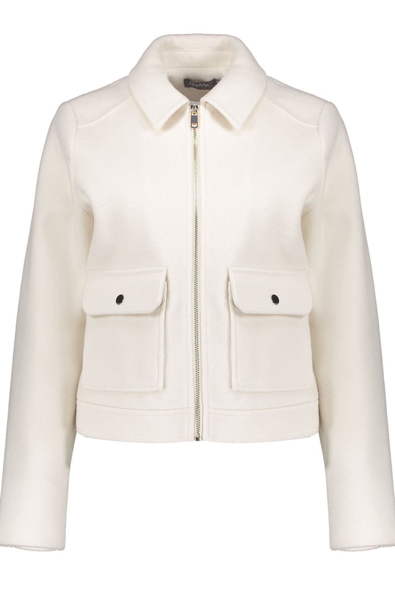 JACKET ZIP OFF-WHITE 1