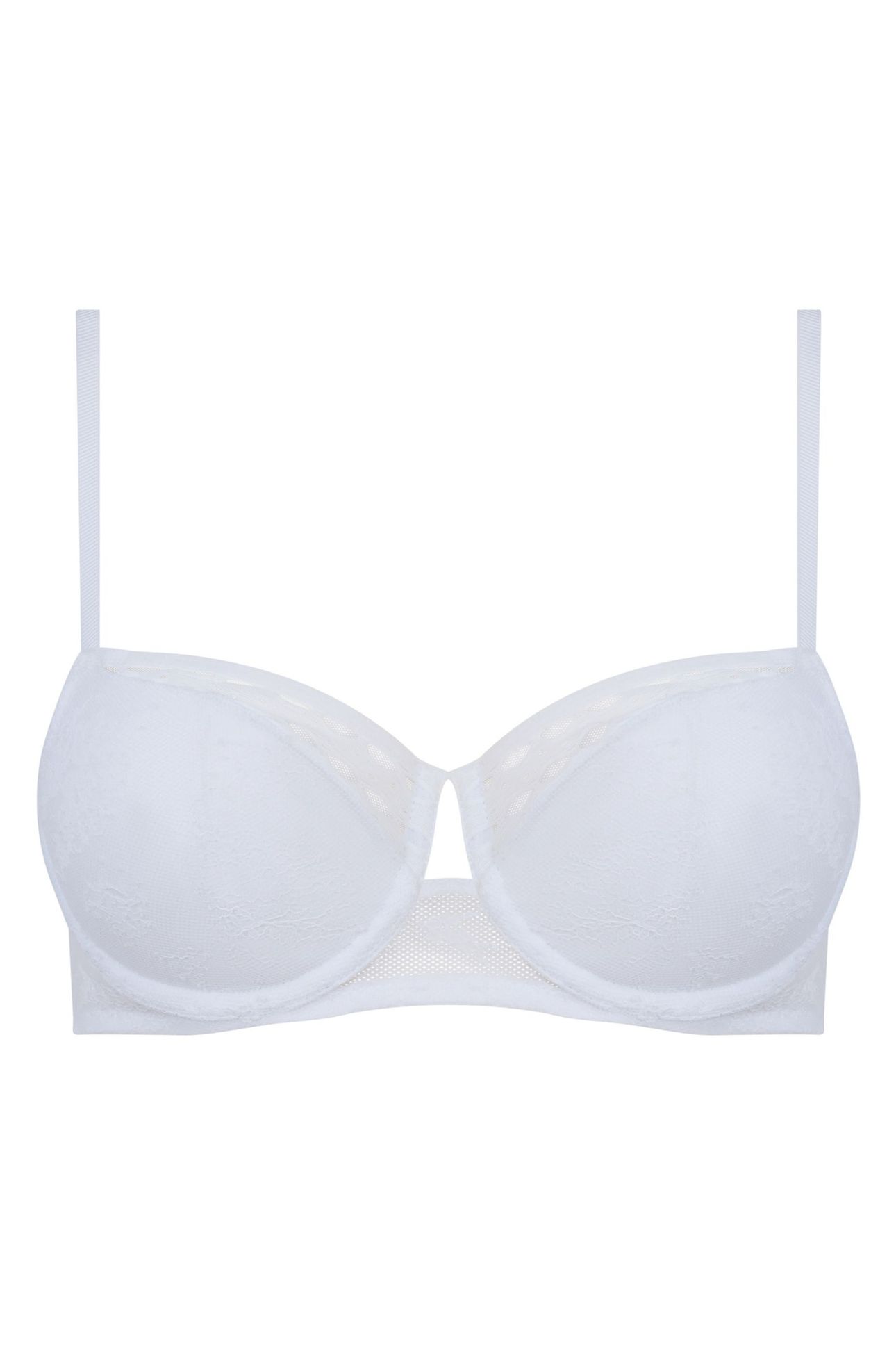 CO BRA TSHIRT HALF CUP FOAM WHITE 2