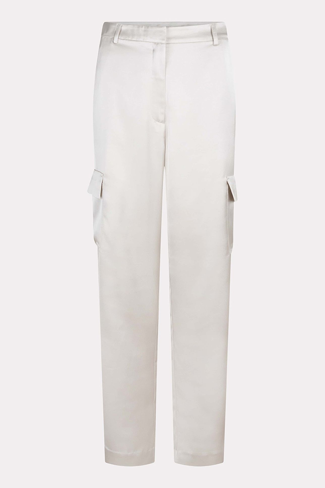 TROUSERS CARGO SATIN LIGHT STONE 5