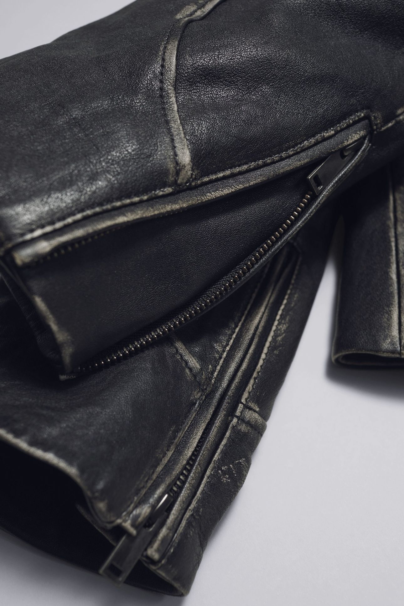 MARIETTE LEATHER JACKET BLACK 4