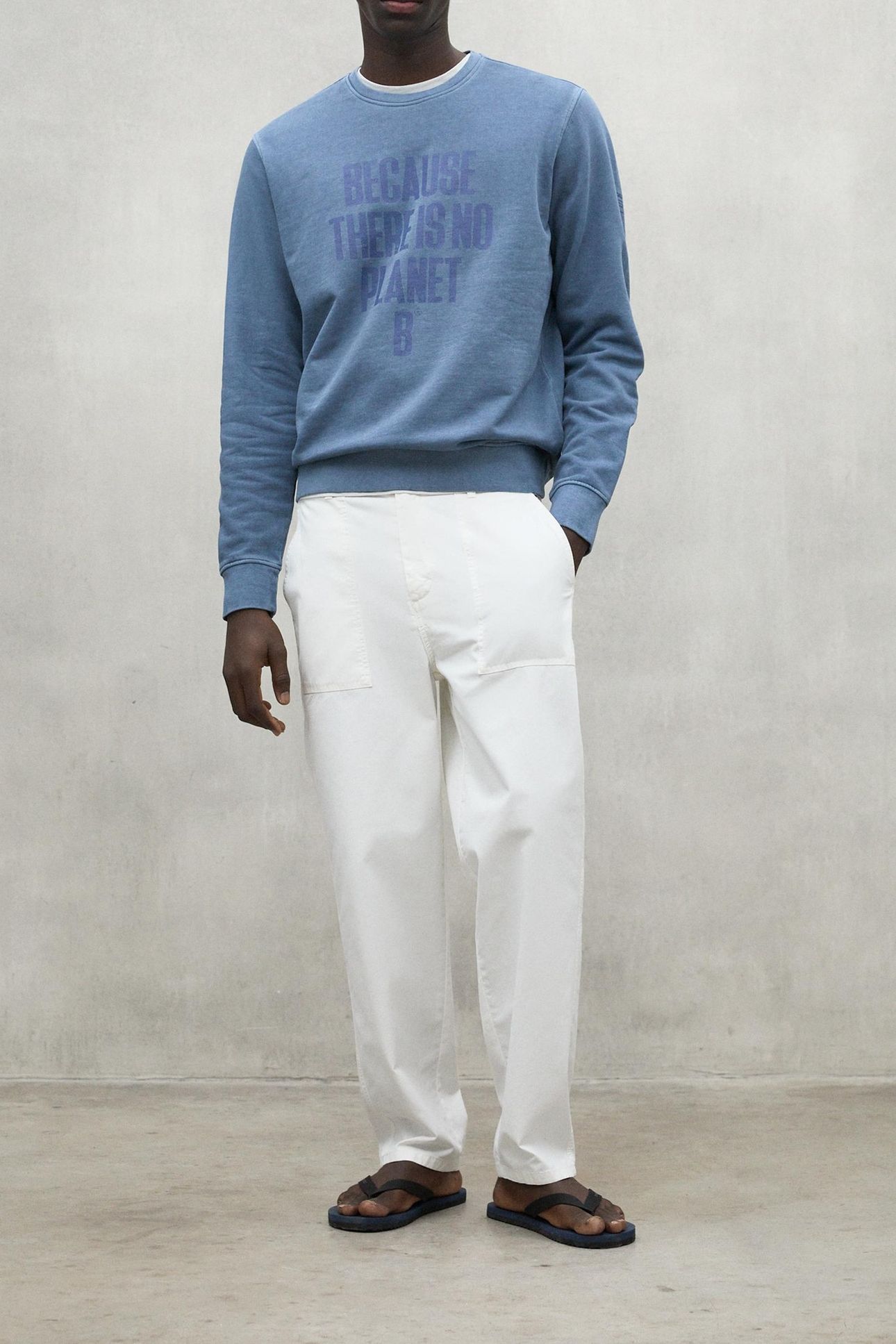 BARDERAALF SWEATSHIRT LIGHT INDIGO 2