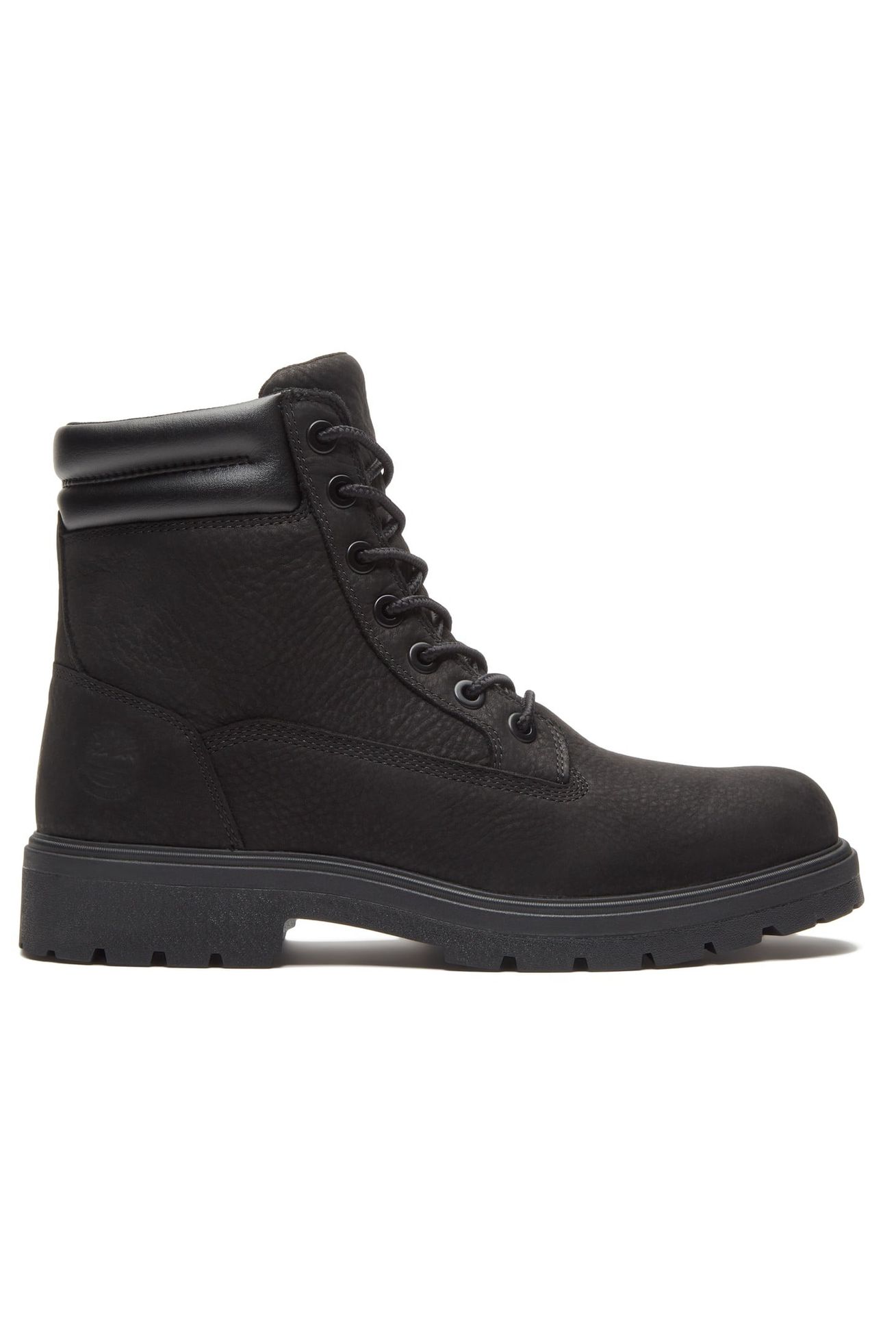 AUBURN FALLS 6 INCH LACE UP WATERPROOF BOOT BLACK NUBUCK 1