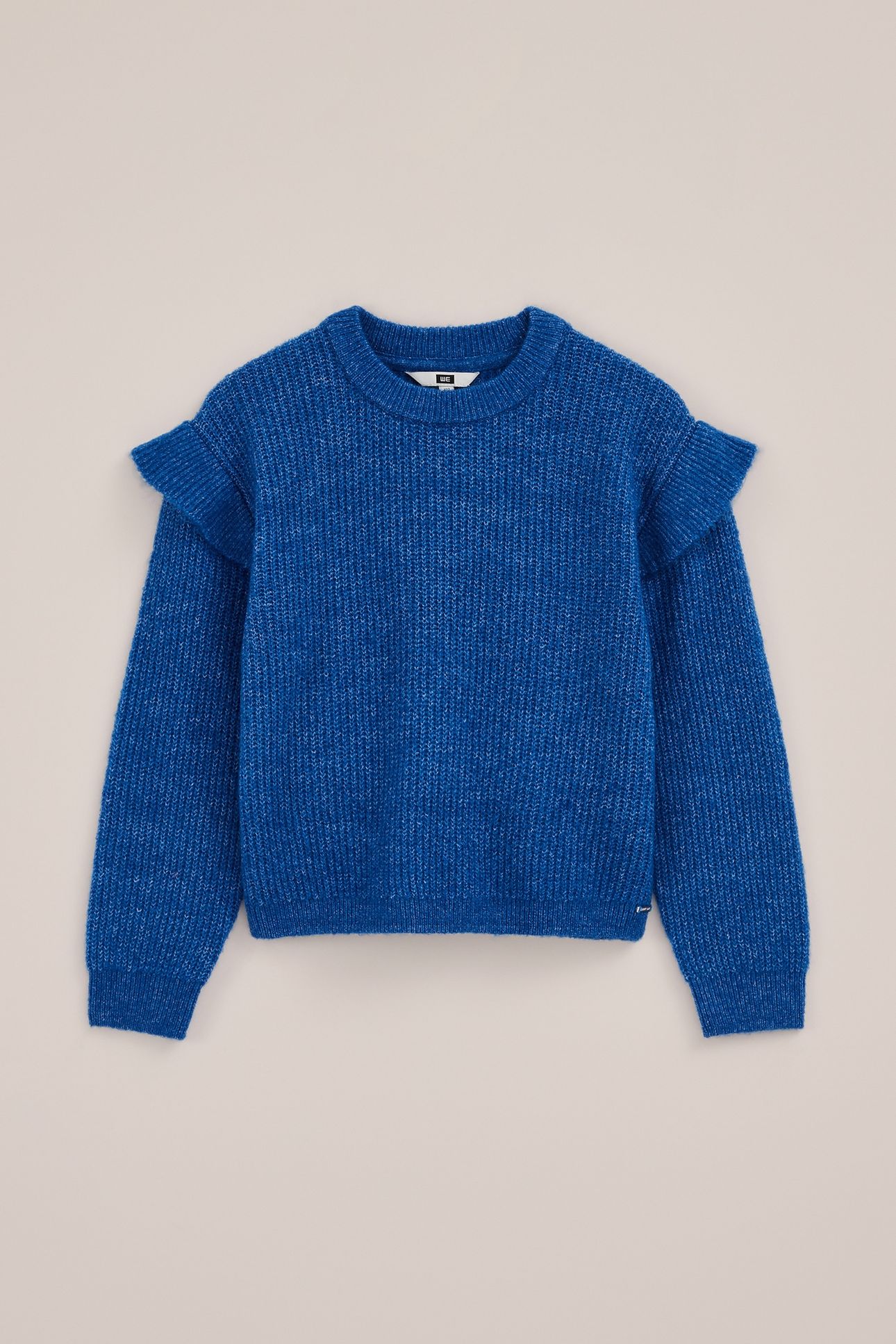 KNITTED PULLOVER COBALT BLUE 3