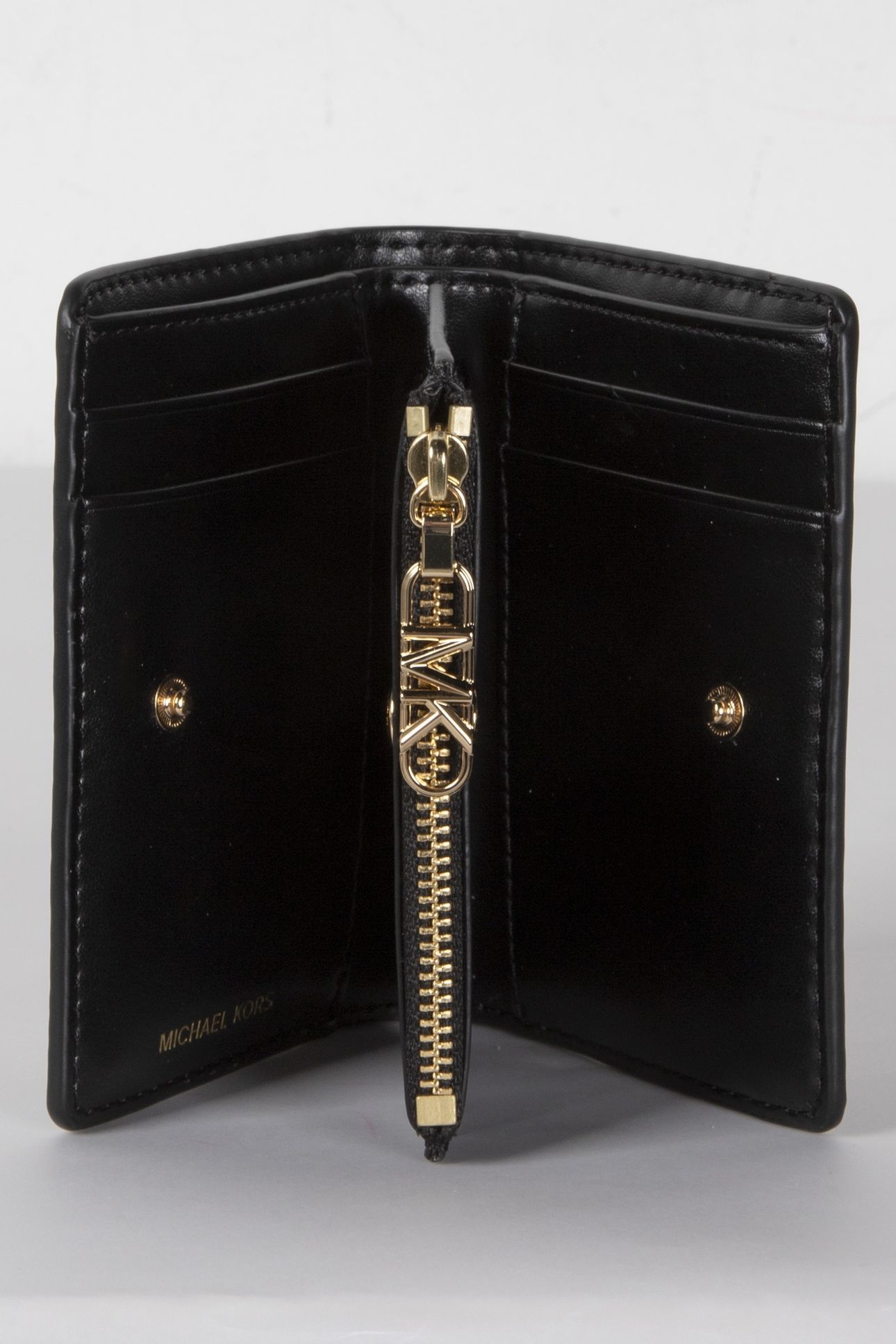 MEDIUM SNAP COIN BILLFOLD BLACK 4