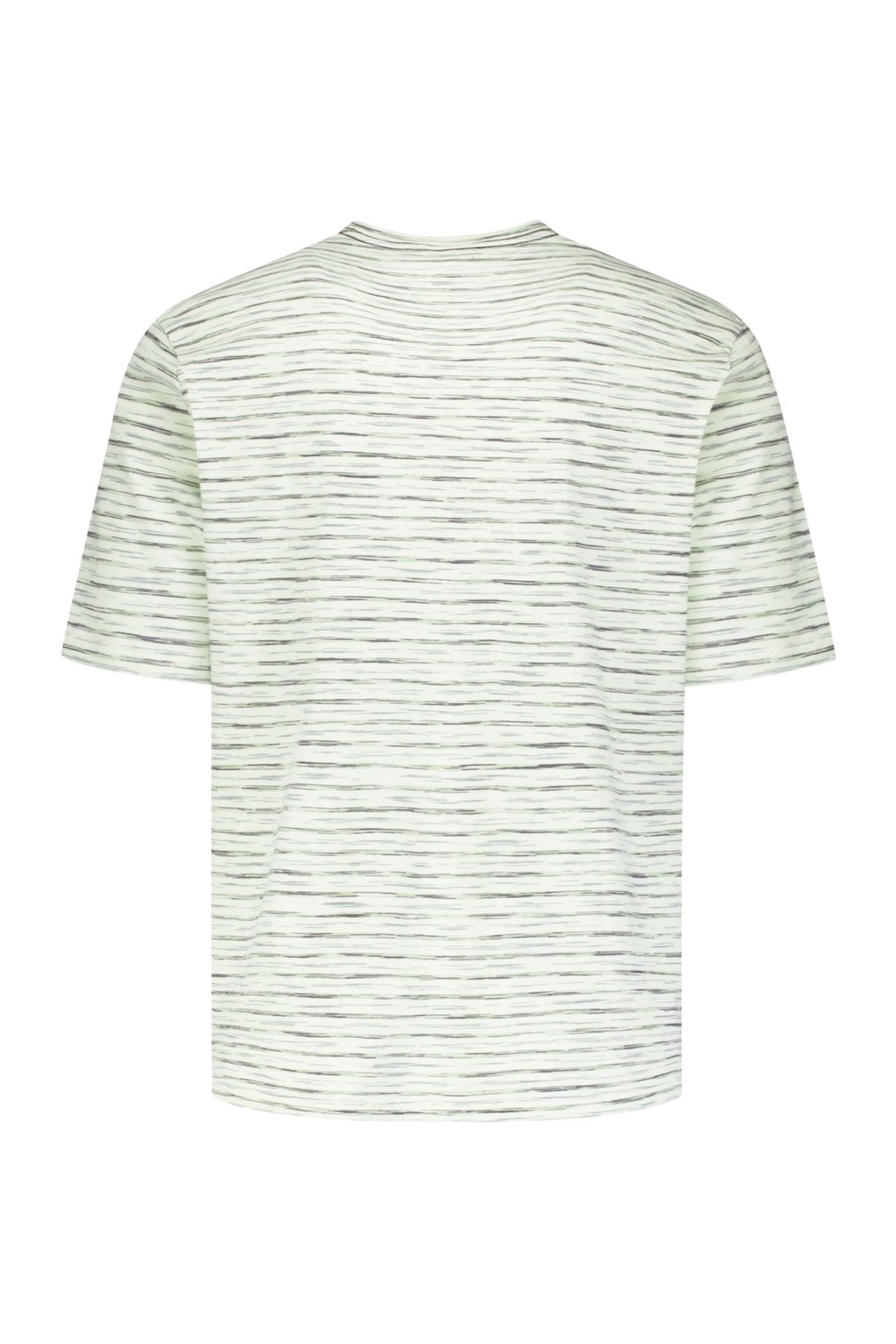 T-SHIRT CREWNECK SPACEDYED GREEN 2