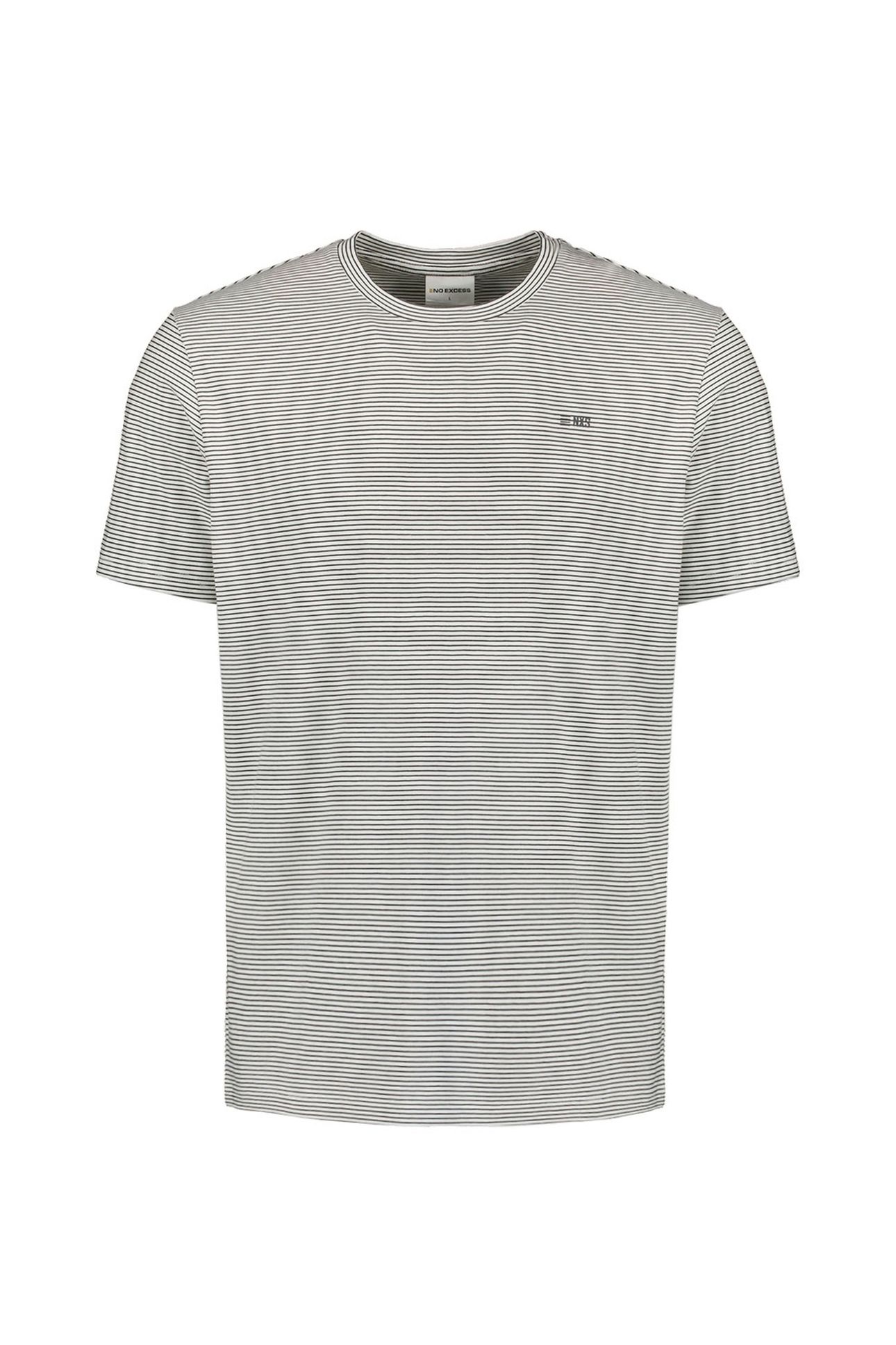 T-SHIRT CREWNECK STRIPES OFFWHITE 4